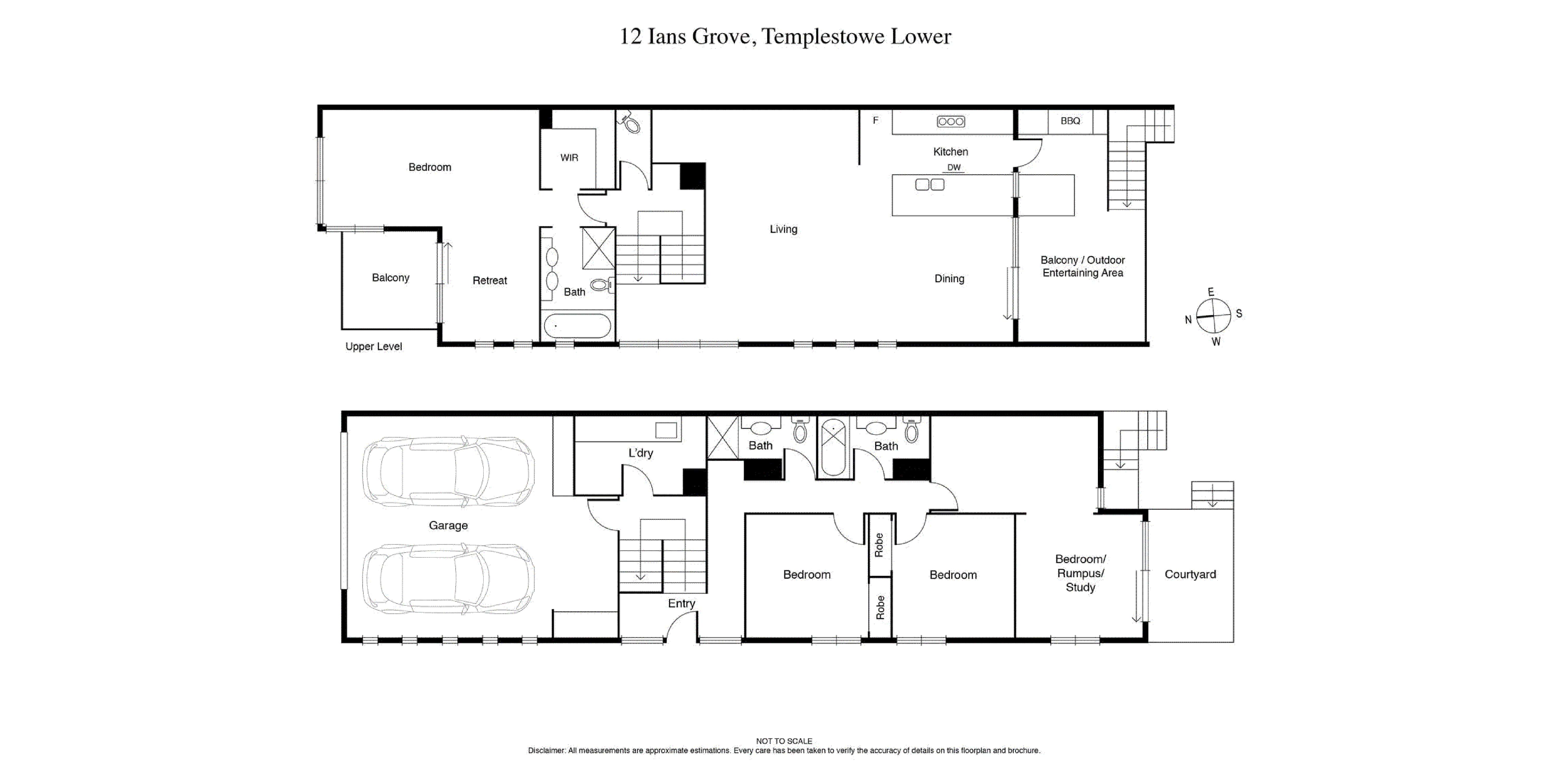 12 Ians Grove, TEMPLESTOWE LOWER VIC 3107 - Floorplan