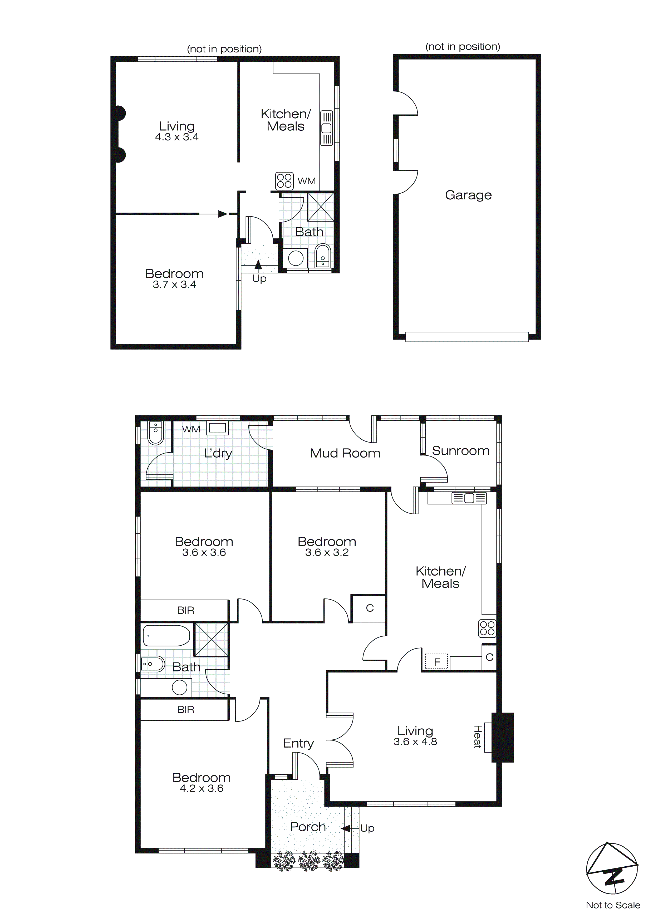 12 Iris Avenue, Wendouree VIC 3355 - Floorplan