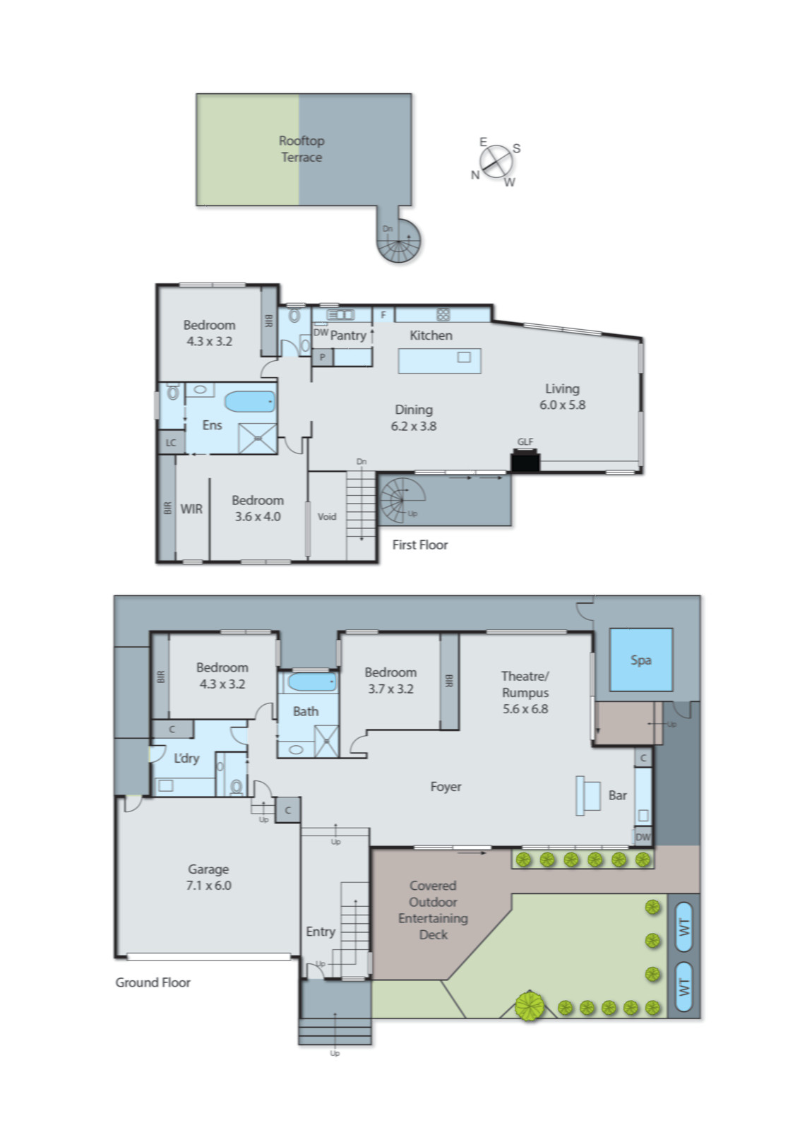 12 James Lane, Mordialloc VIC 3195 - Floorplan