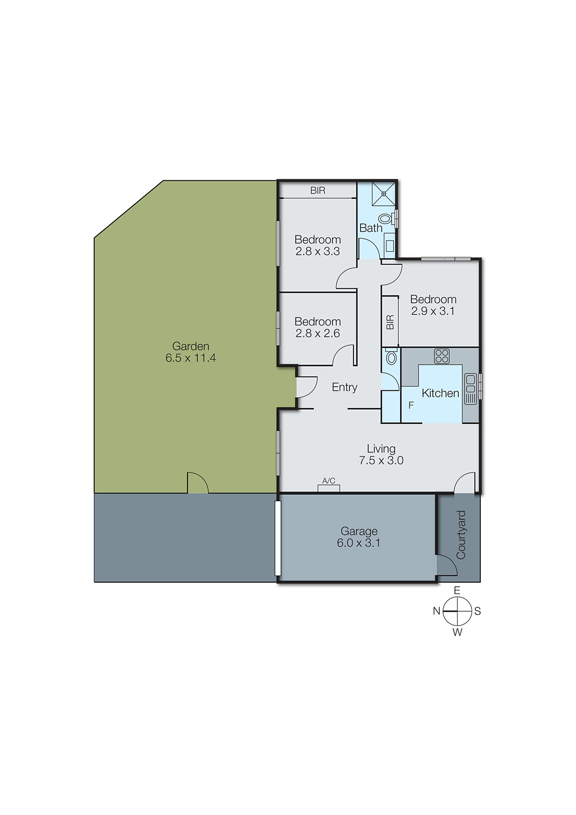 1/2 Jean Avenue, Clayton VIC 3168 - Floorplan