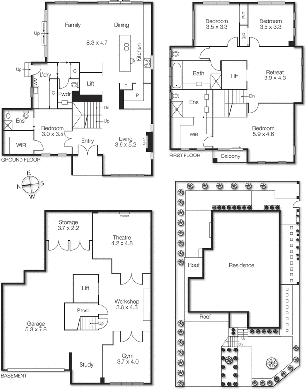 12 Jeffrey Street, Bentleigh VIC 3204 - Floorplan