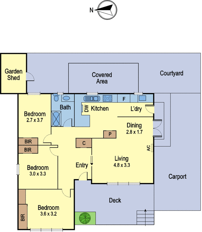 1/2 Jennifer Avenue, Parkdale VIC 3195 - Floorplan