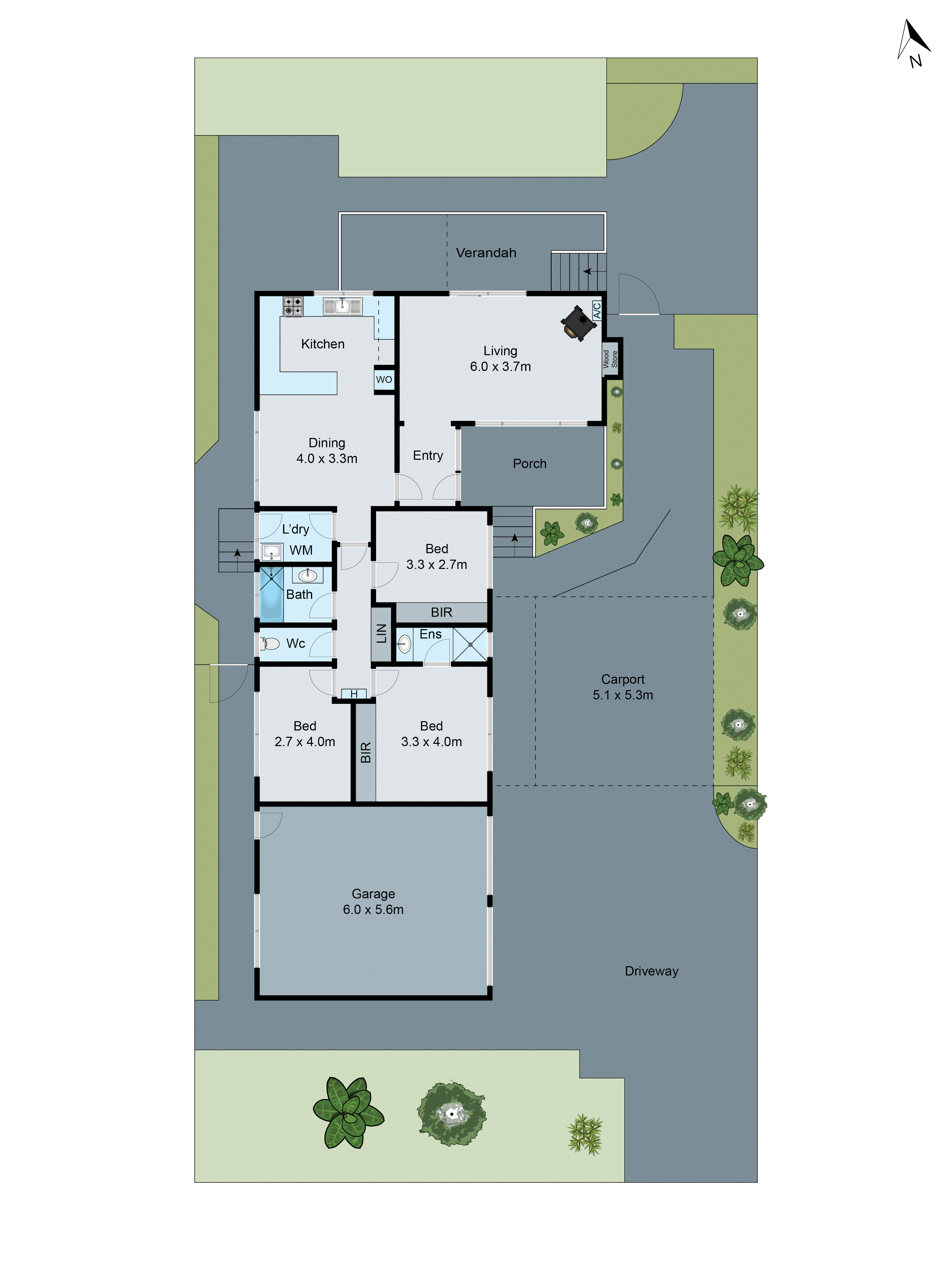 12 Kana Street, Grovedale VIC 3216 - Floorplan