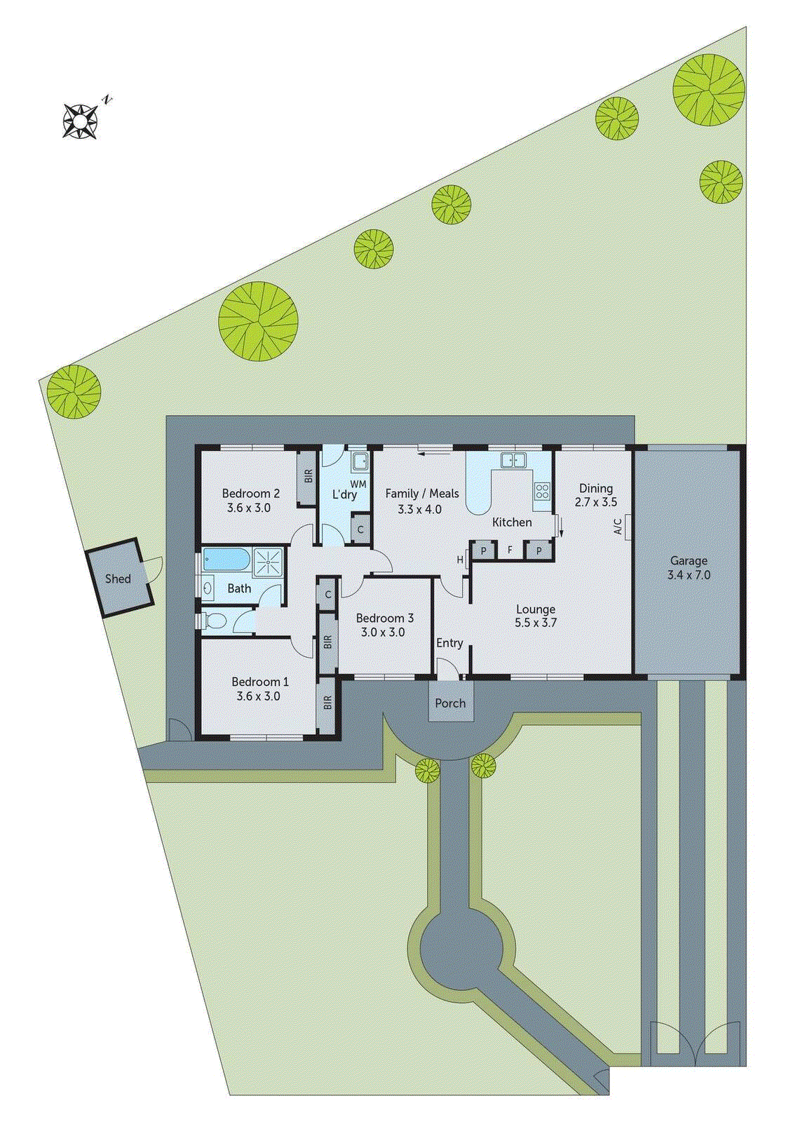 12 Katarina Place, Whittington VIC 3219 - Floorplan