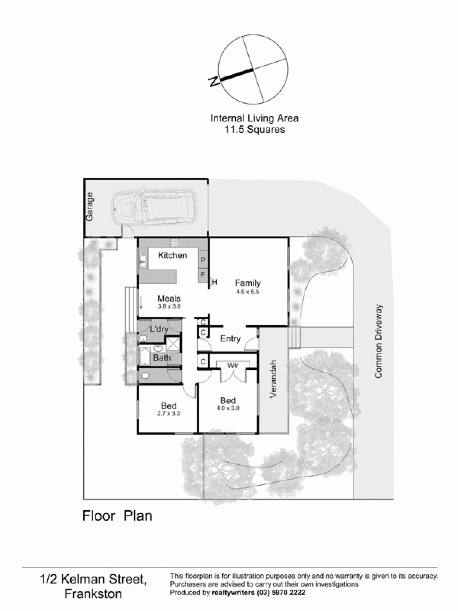1/2 Kelman Street, FRANKSTON VIC 3199 - Floorplan