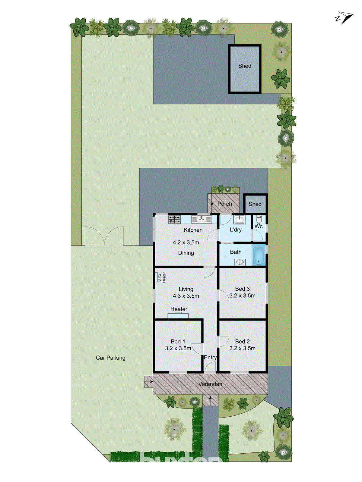 12 Kendall Close, Hamlyn Heights VIC 3215 - Floorplan