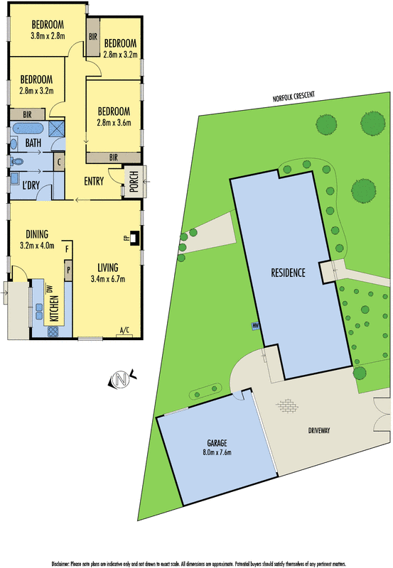 12 Kerry Court, Corio VIC 3214 - Floorplan