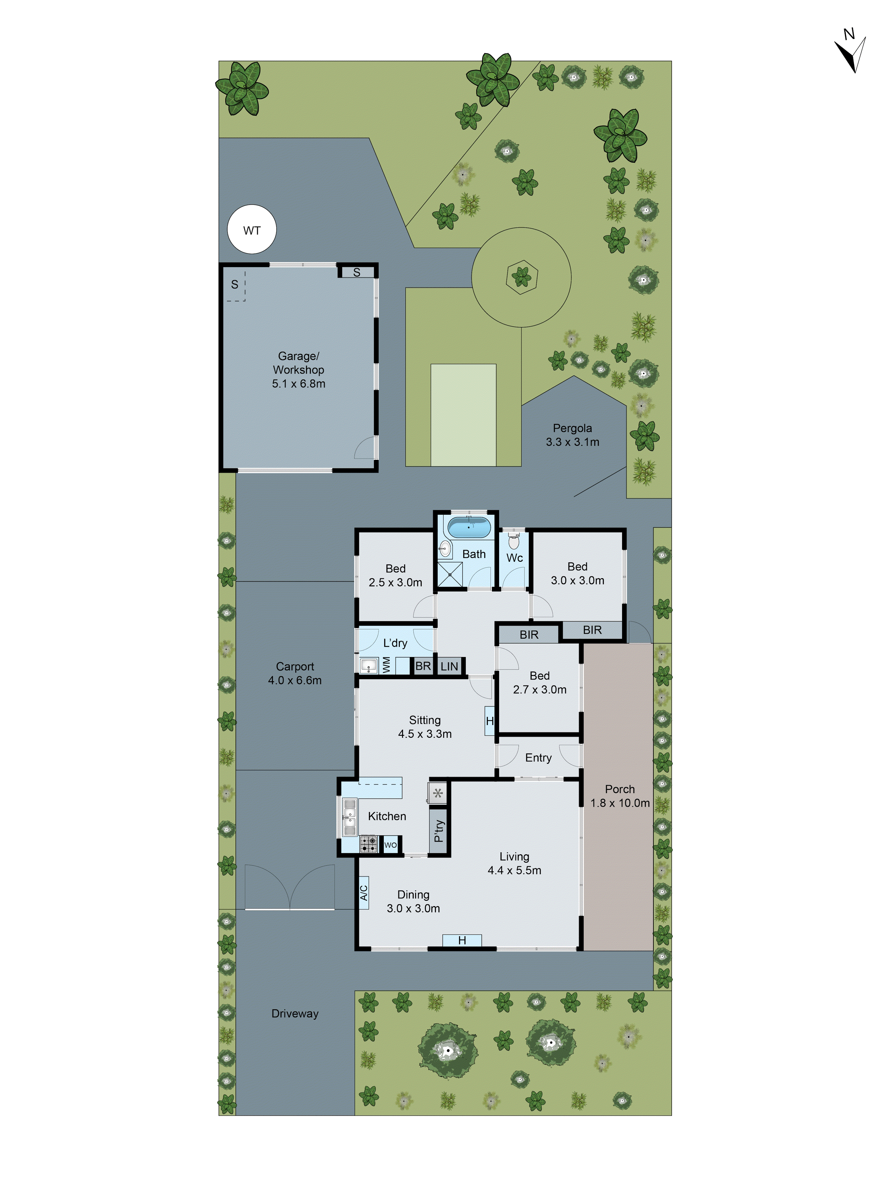 12 Kimberley Avenue, Drysdale VIC 3222 - Floorplan