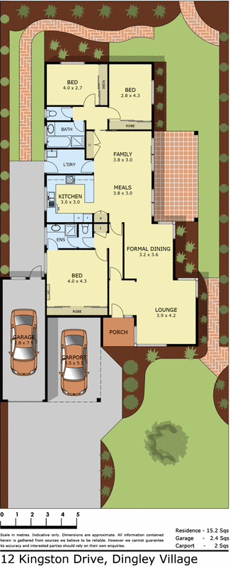 12 Kingston Drive, Dingley Village VIC 3172 - Floorplan
