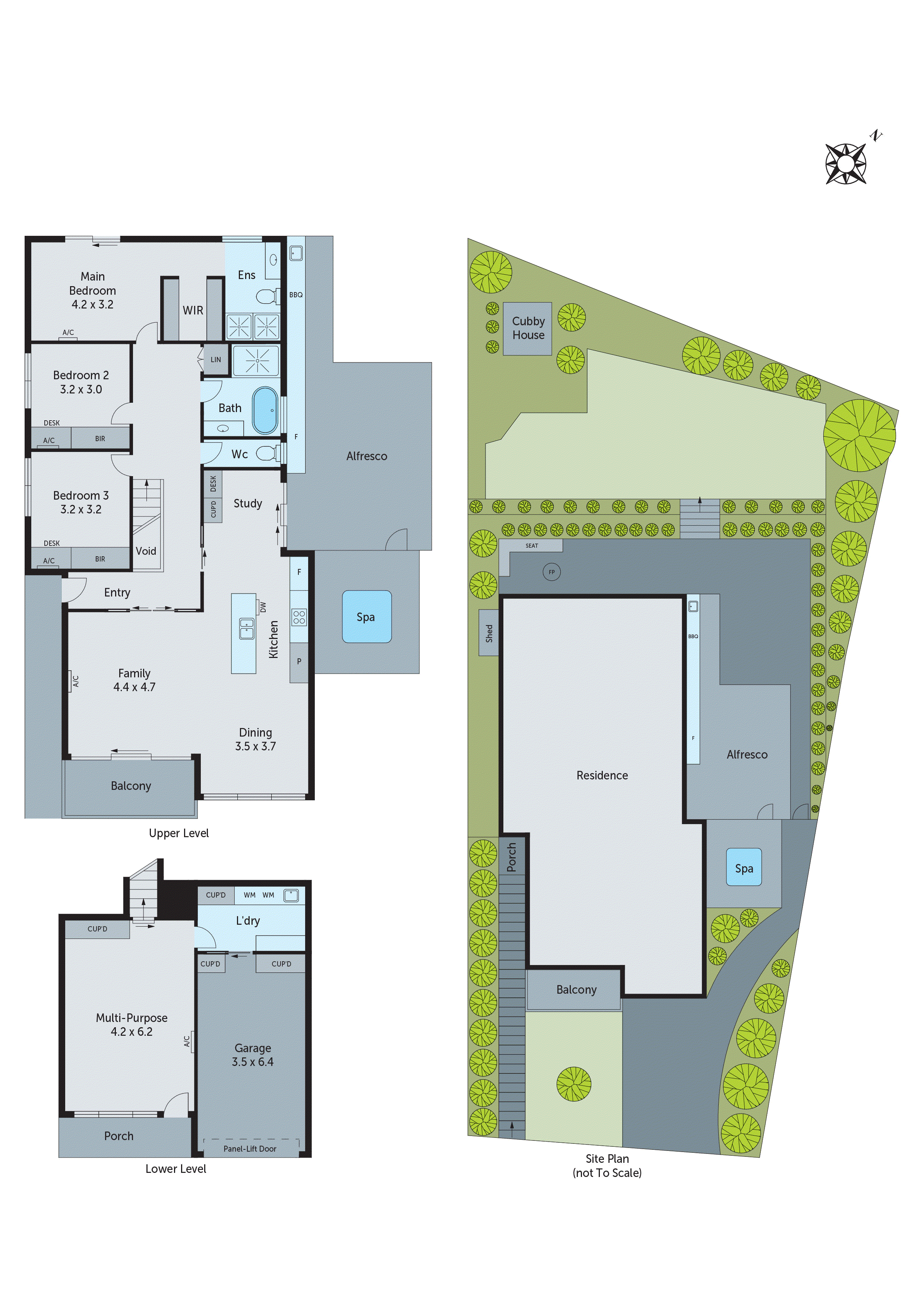 12 Lambhill Crescent, Highton VIC 3216 - Floorplan