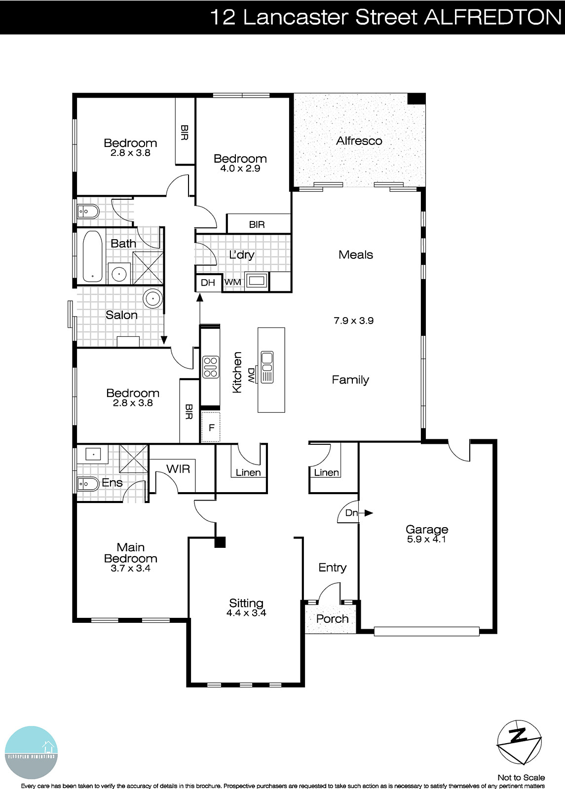 12 Lancaster Street, Alfredton VIC 3350 - Floorplan