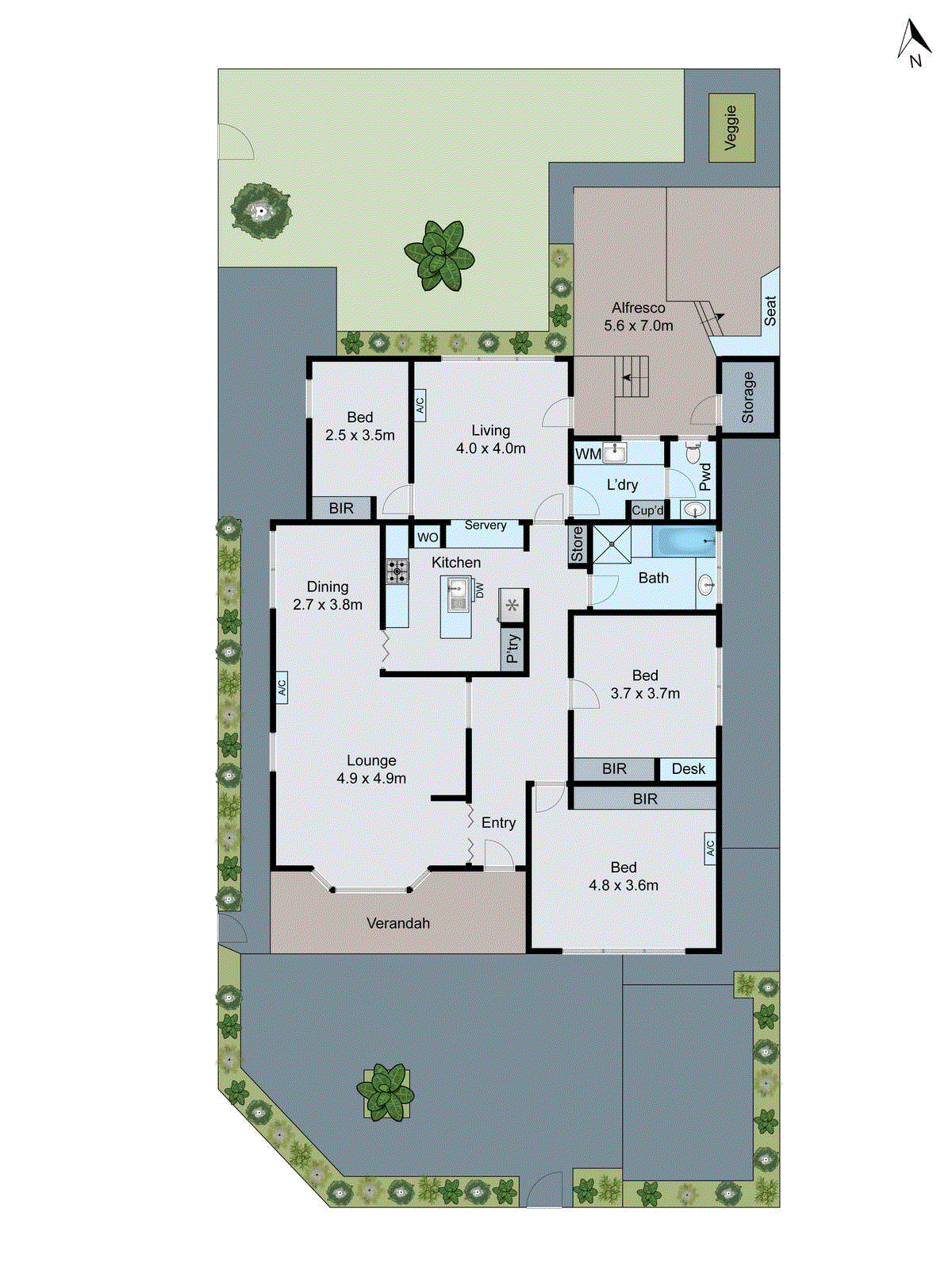 12 Langibanool Avenue, Hamlyn Heights VIC 3215 - Floorplan