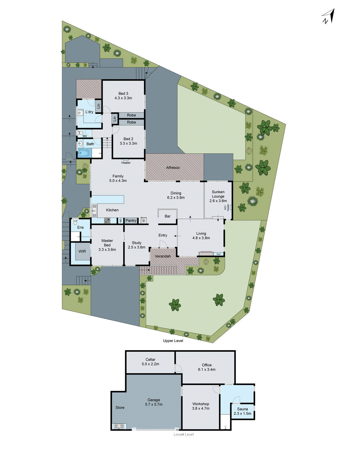 12 Lansell Drive, Highton VIC 3216 - Floorplan