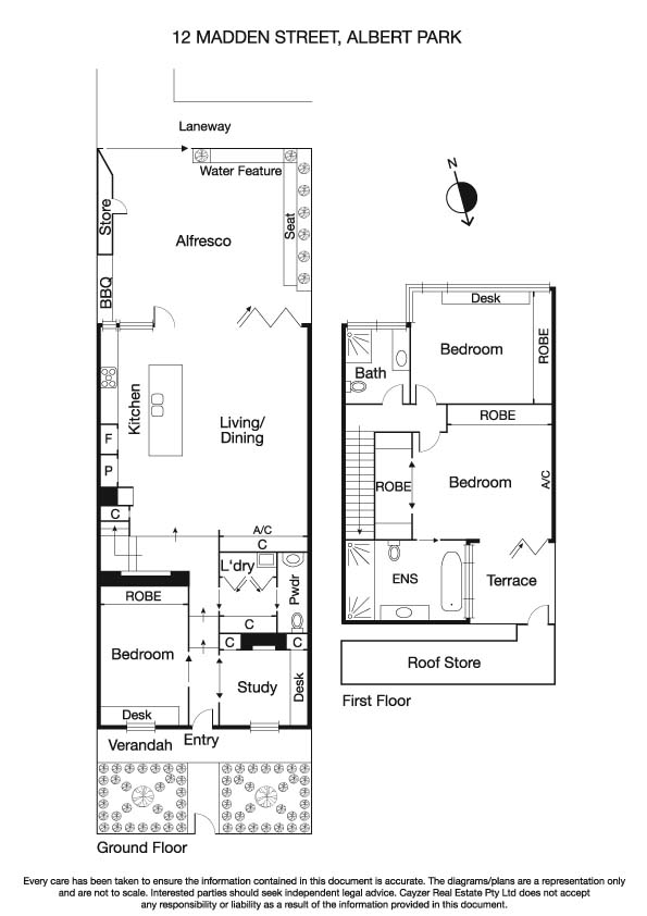 12 Madden Street, ALBERT PARK VIC 3206 - Floorplan