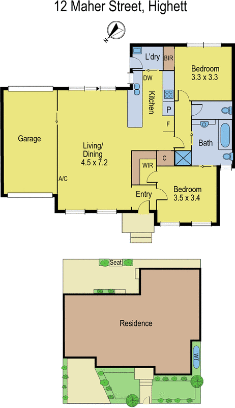 12 Maher Street, Highett VIC 3190 - Floorplan