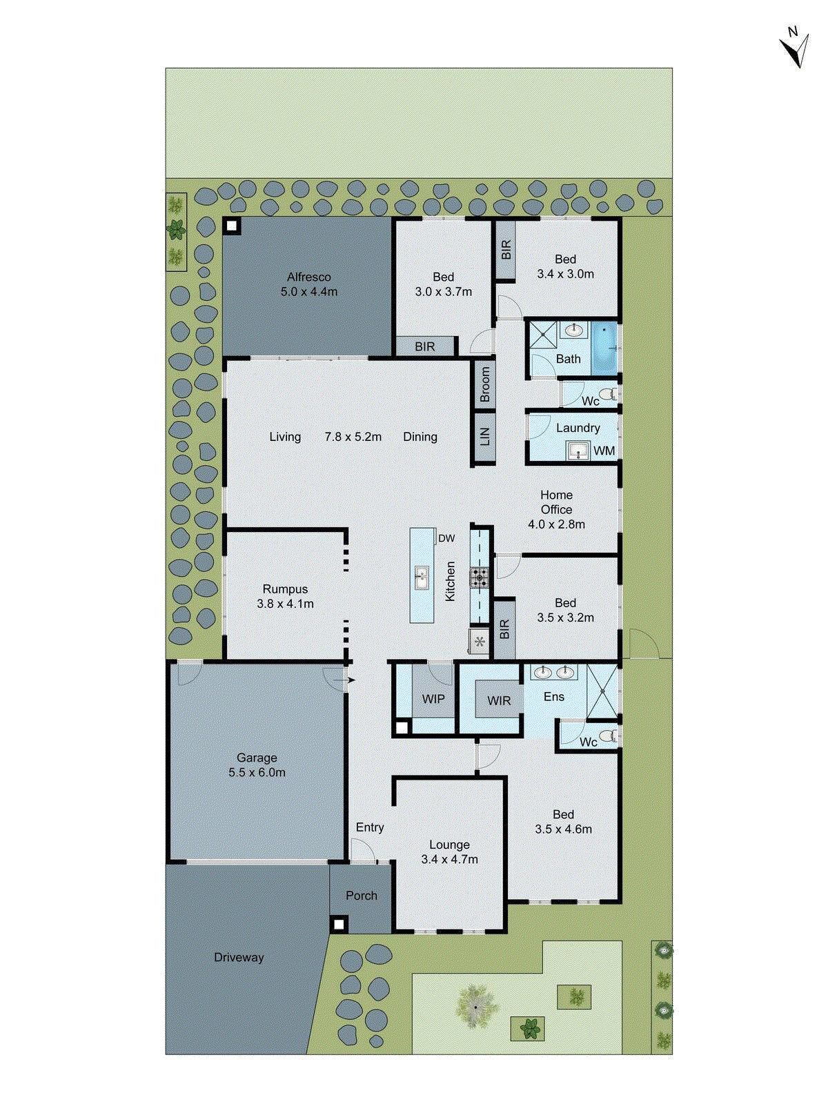 12 Mallacoota Crescent, Armstrong Creek VIC 3217 - Floorplan