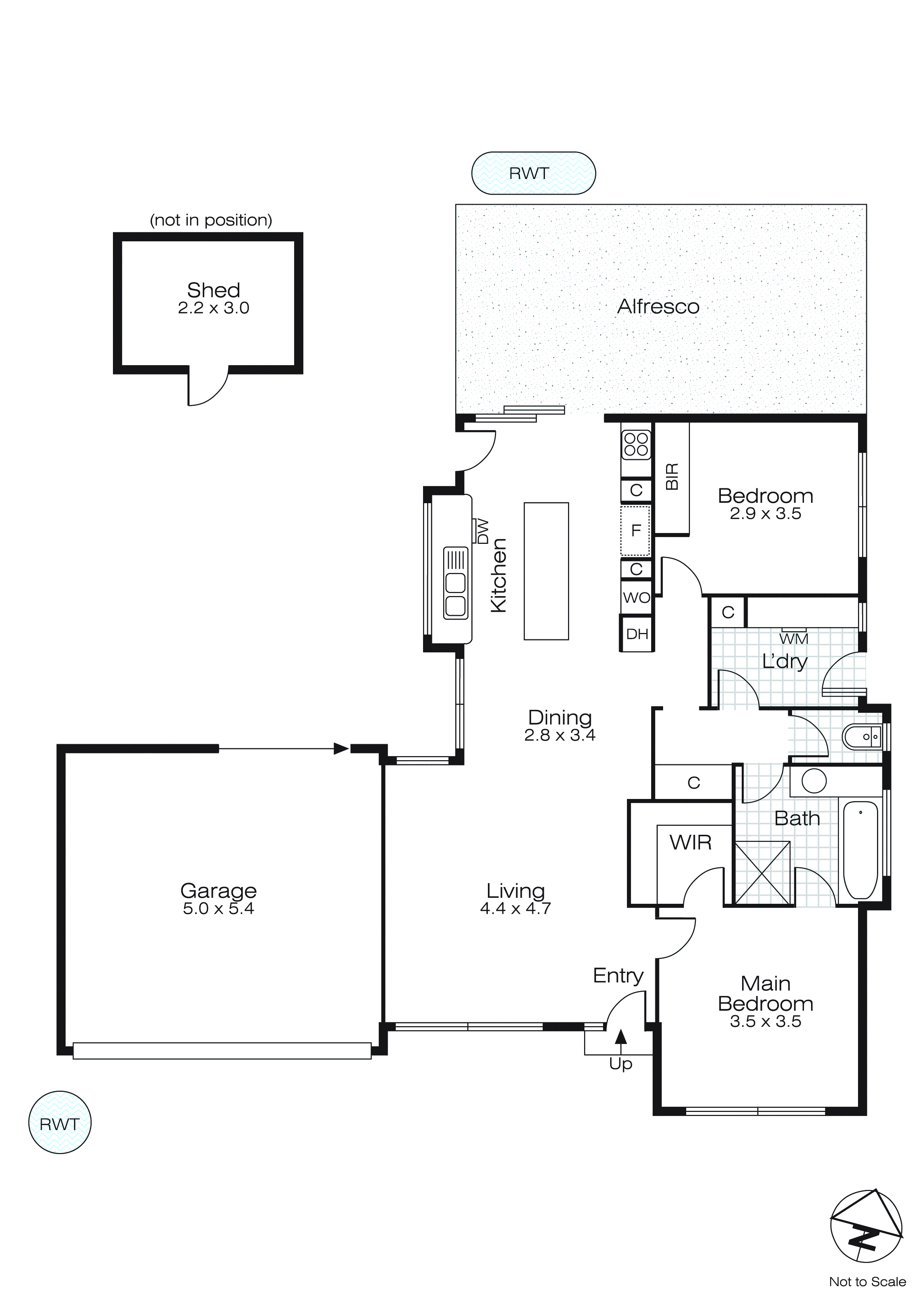 12 Marina Drive, Mount Clear VIC 3350 - Floorplan