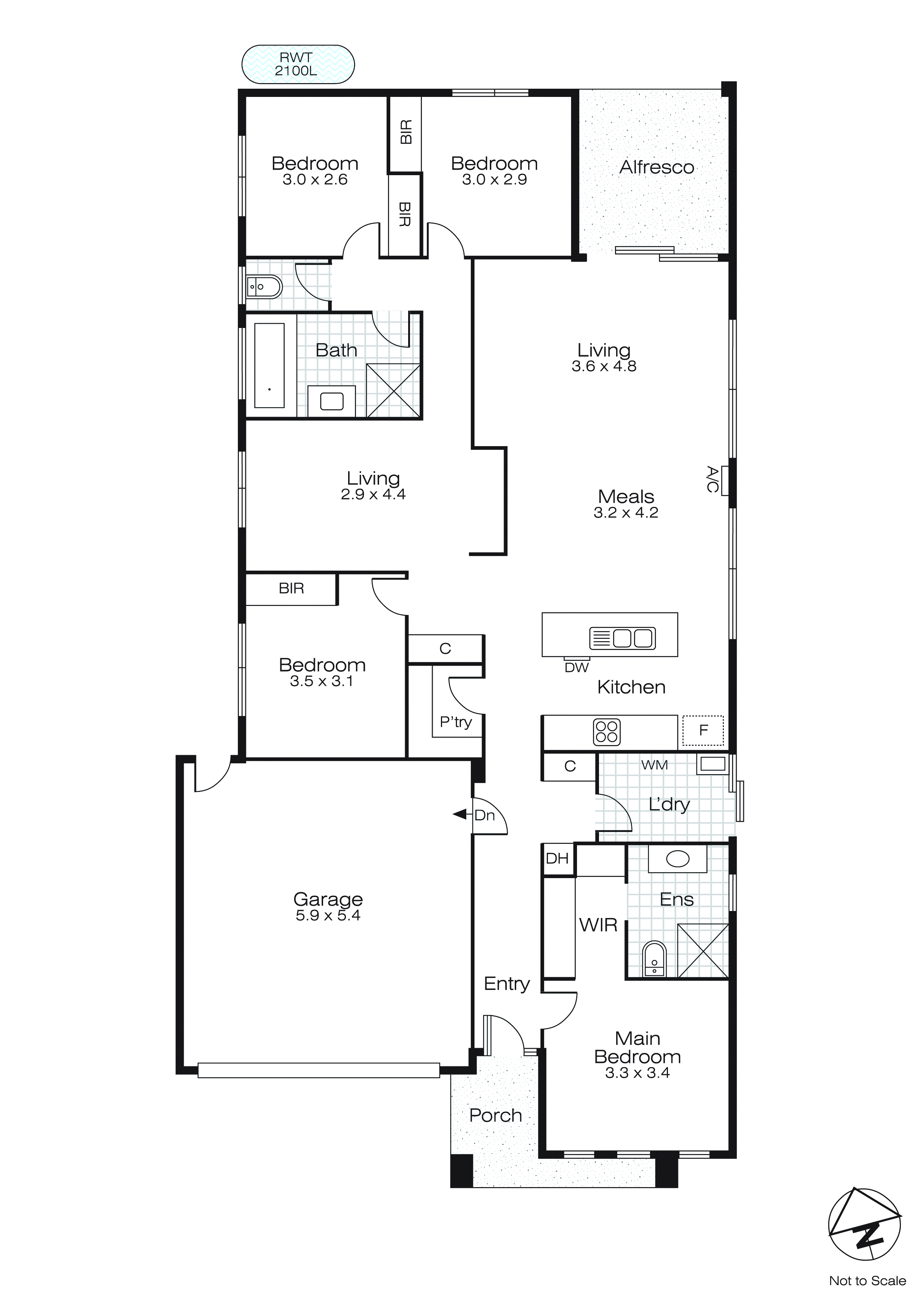 12 Marion Street, Bonshaw VIC 3352 - Floorplan
