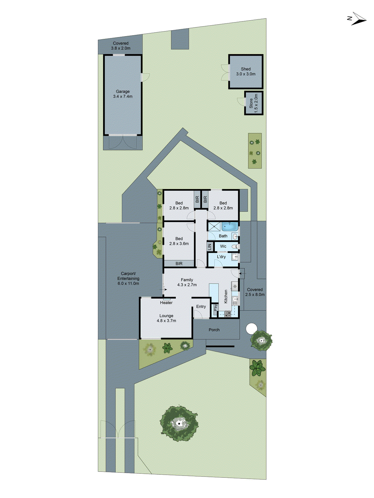 12 Mcguinness Court, Corio VIC 3214 - Floorplan