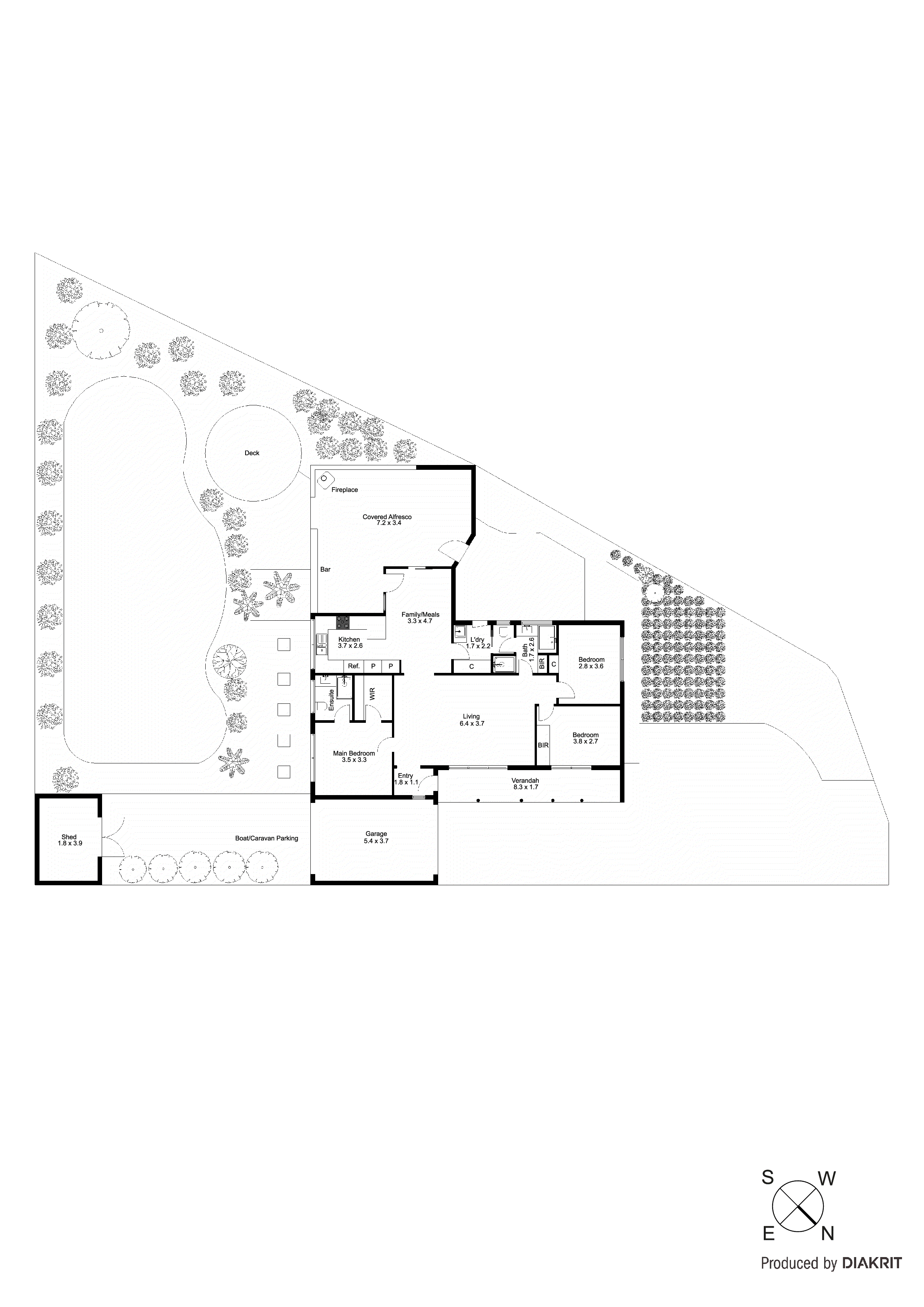 12 Melsetta Court, Carrum Downs VIC 3201 - Floorplan