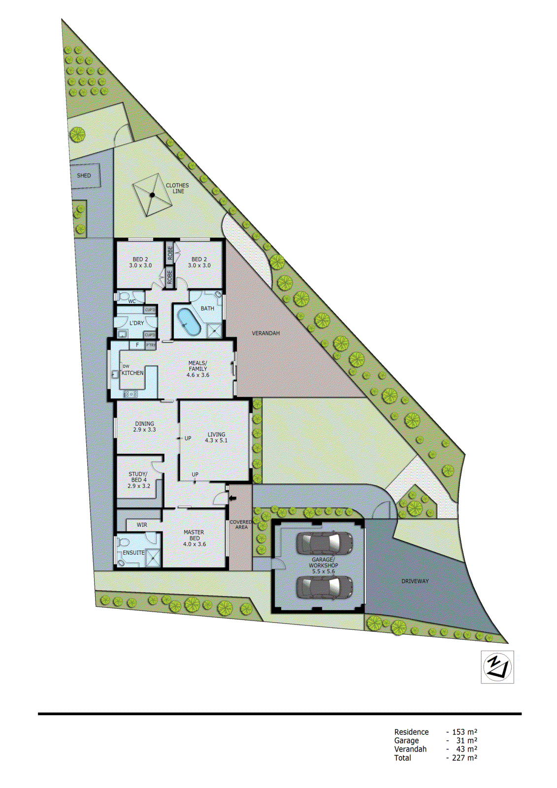 12 Milton Court, Aspendale Gardens VIC 3195 - Floorplan