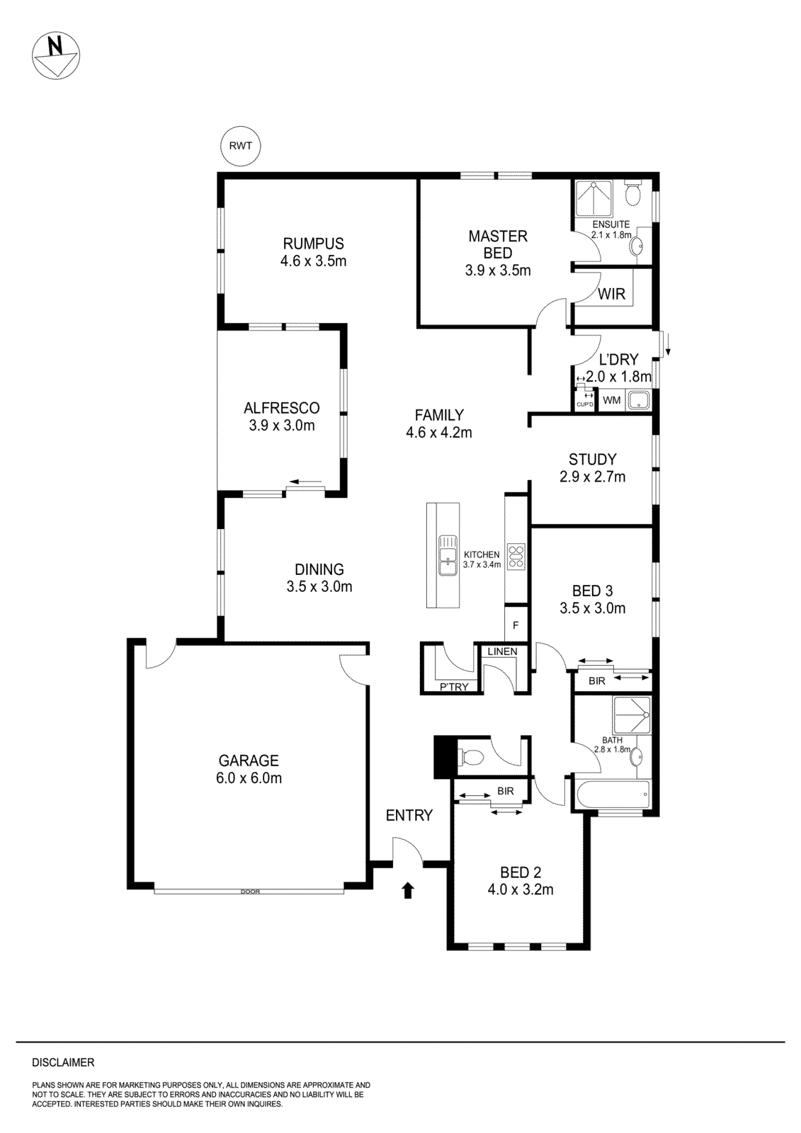 12 Moseley Street, Alfredton VIC 3350 - Floorplan