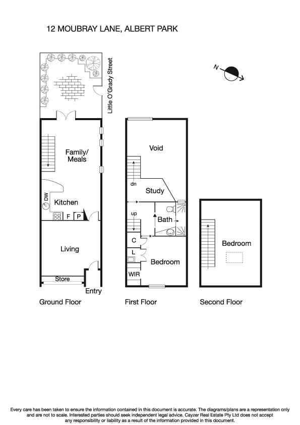 12 Moubray Lane, ALBERT PARK VIC 3206 - Floorplan