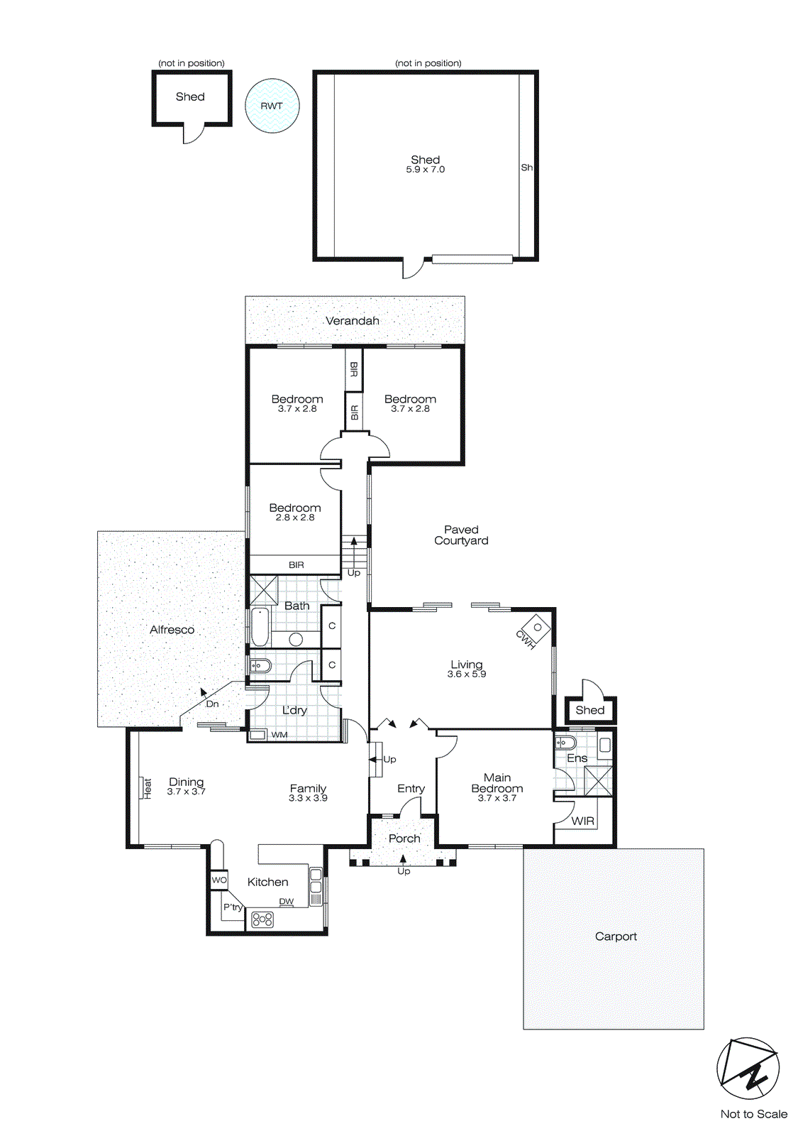 12 Mount Helen Avenue, Mount Helen VIC 3350 - Floorplan