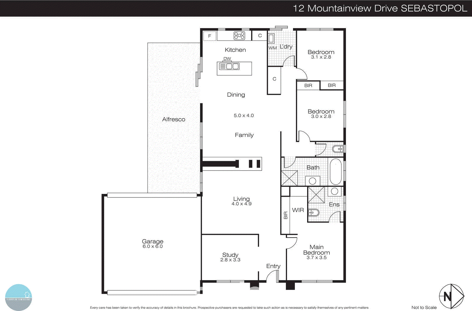12 Mountview Drive, Sebastopol VIC 3356 - Floorplan