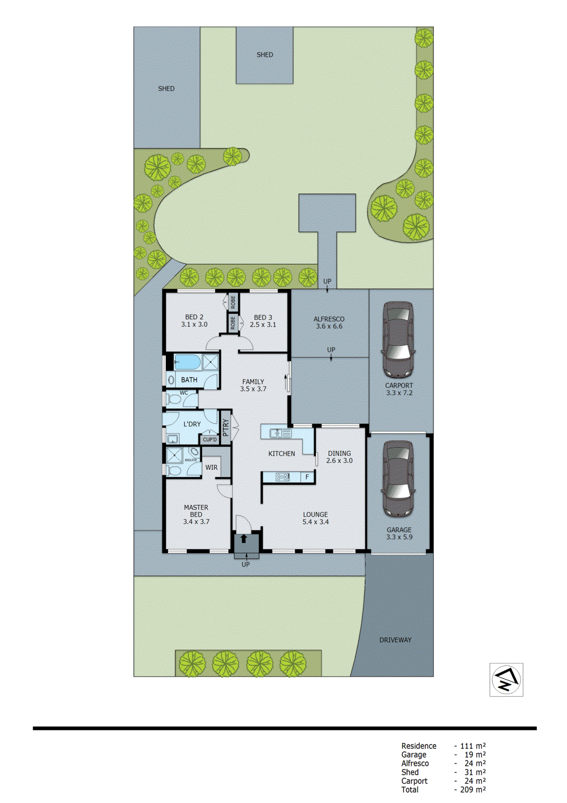 12 Nariel Court, Chelsea Heights VIC 3196 - Floorplan