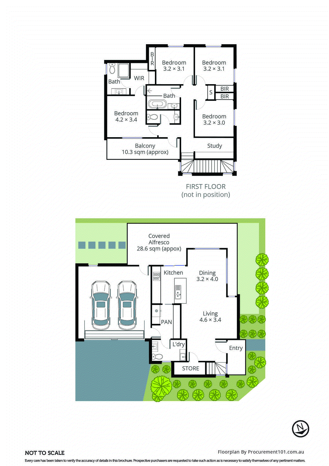 12 Northumberland Drive, Keysborough VIC 3173 - Floorplan