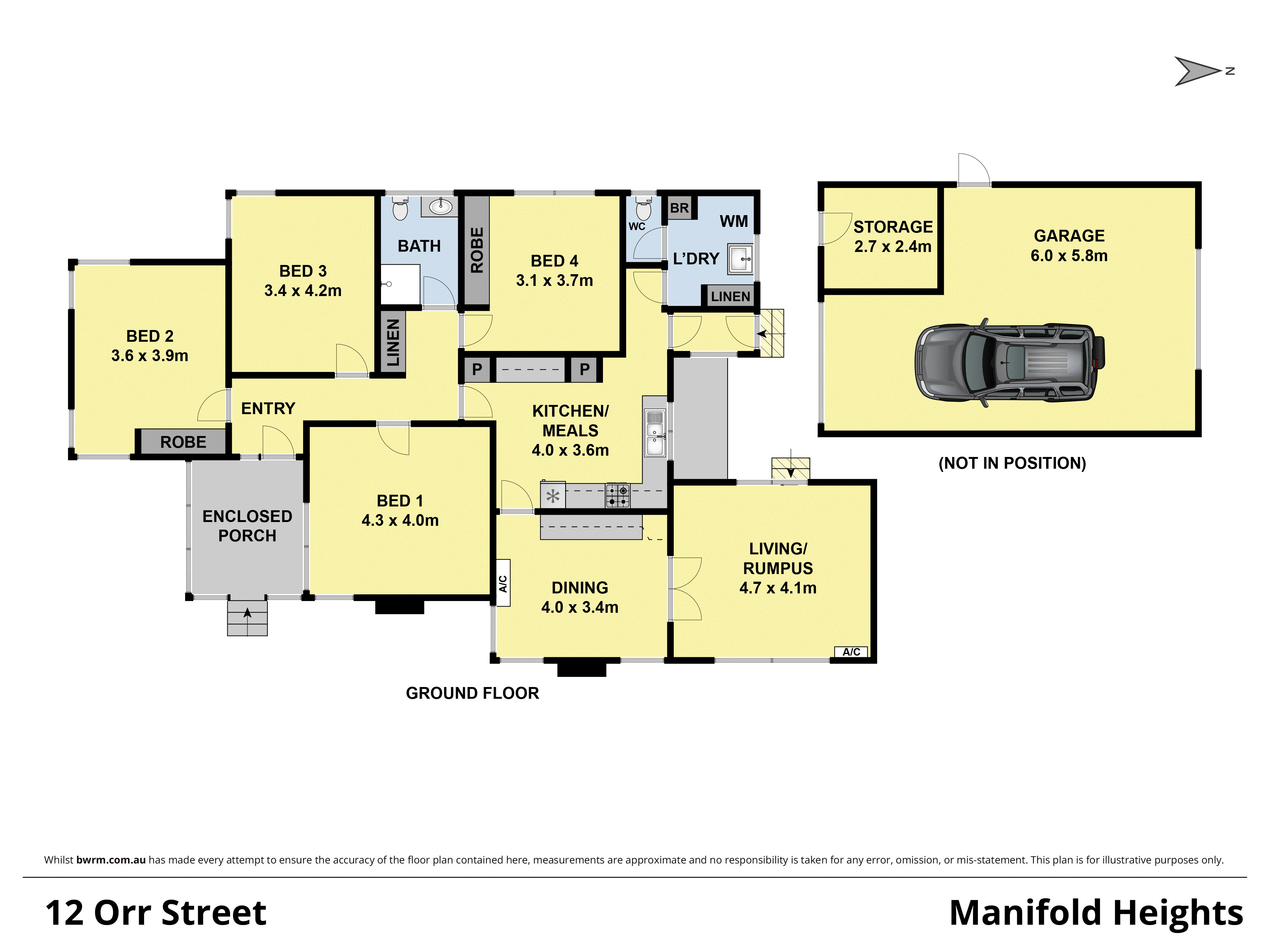 12 Orr Street, Manifold Heights VIC 3218 - Floorplan