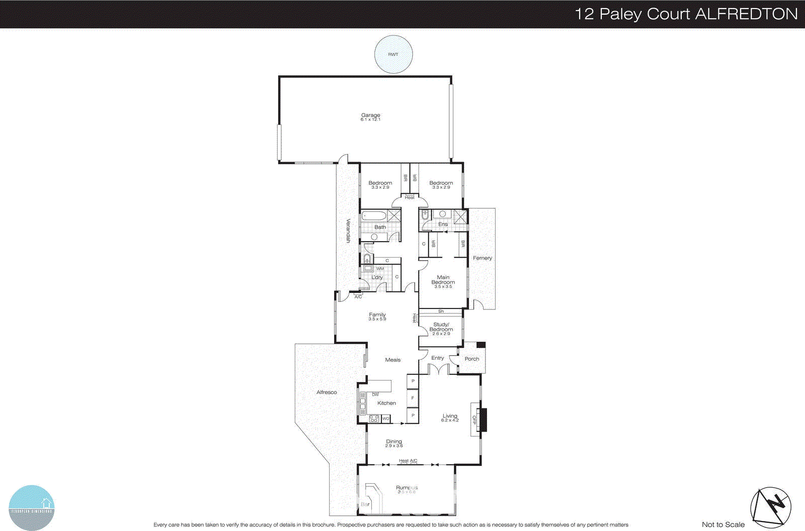 12 Paley Court, Alfredton VIC 3350 - Floorplan