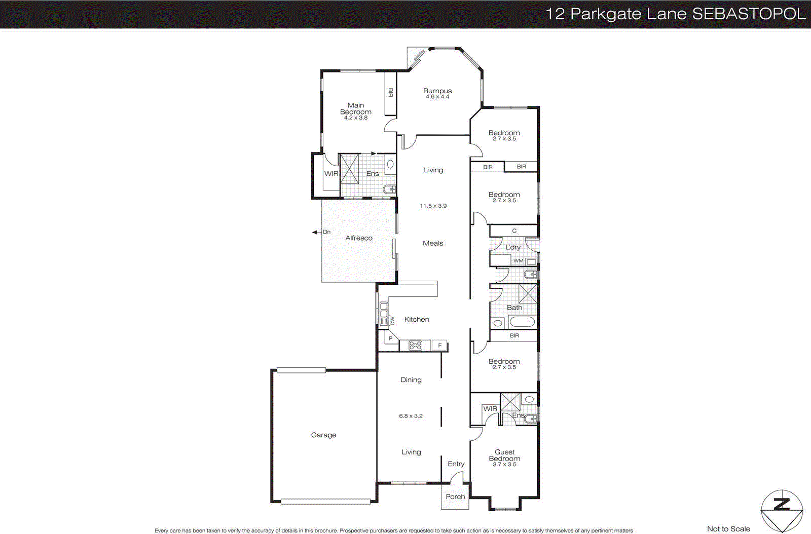 12 Parkgate Lane, Sebastopol VIC 3356 - Floorplan