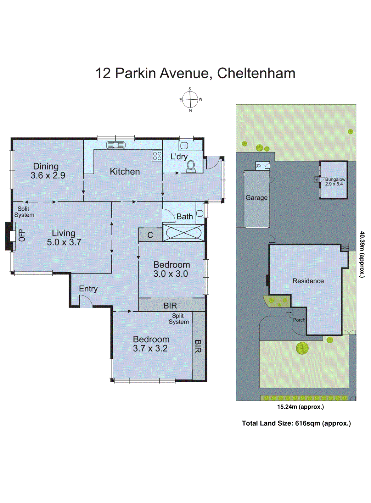 12 Parkin Avenue, Cheltenham VIC 3192 - Floorplan