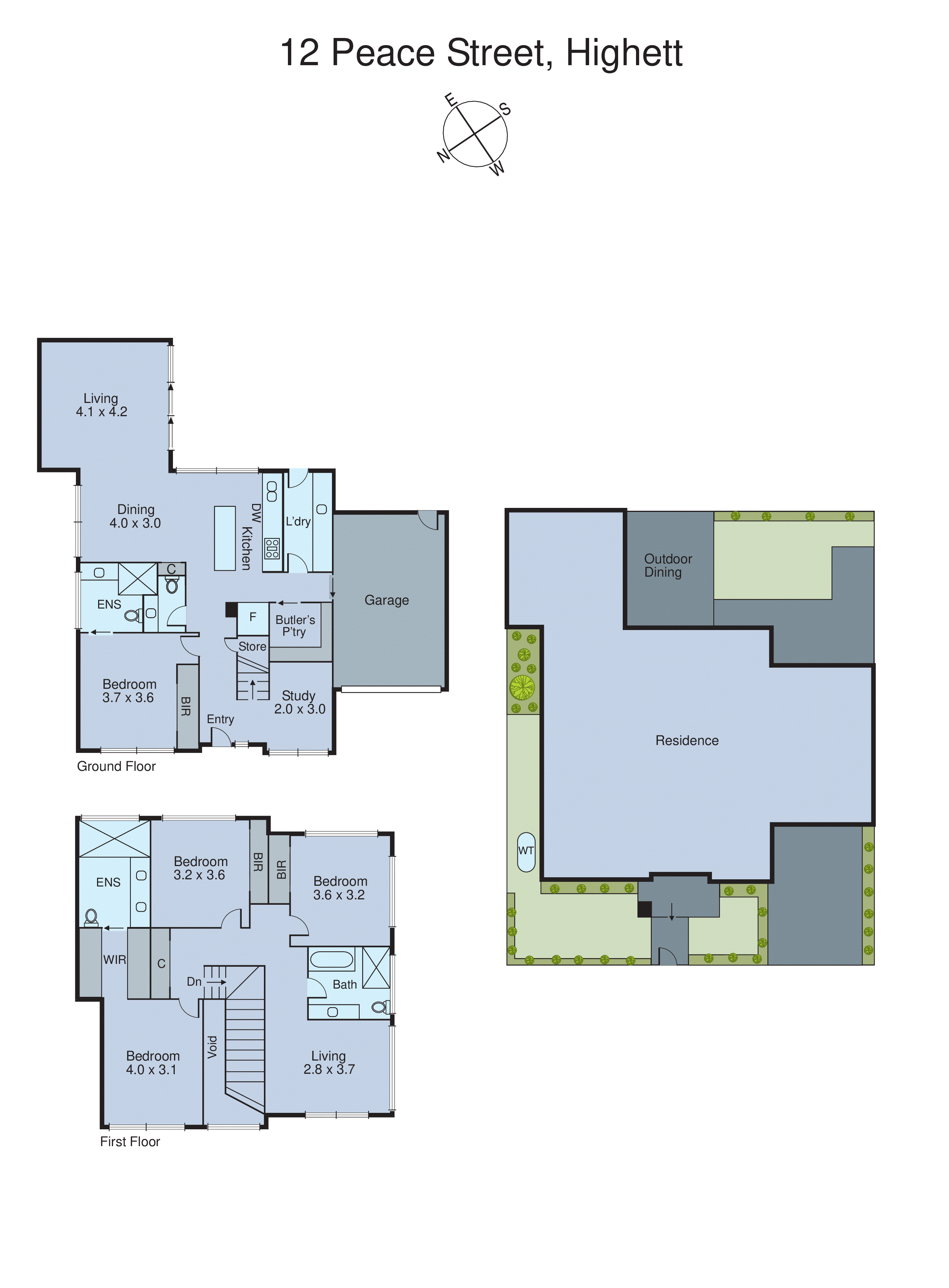 12 Peace Street, Highett VIC 3190 - Floorplan