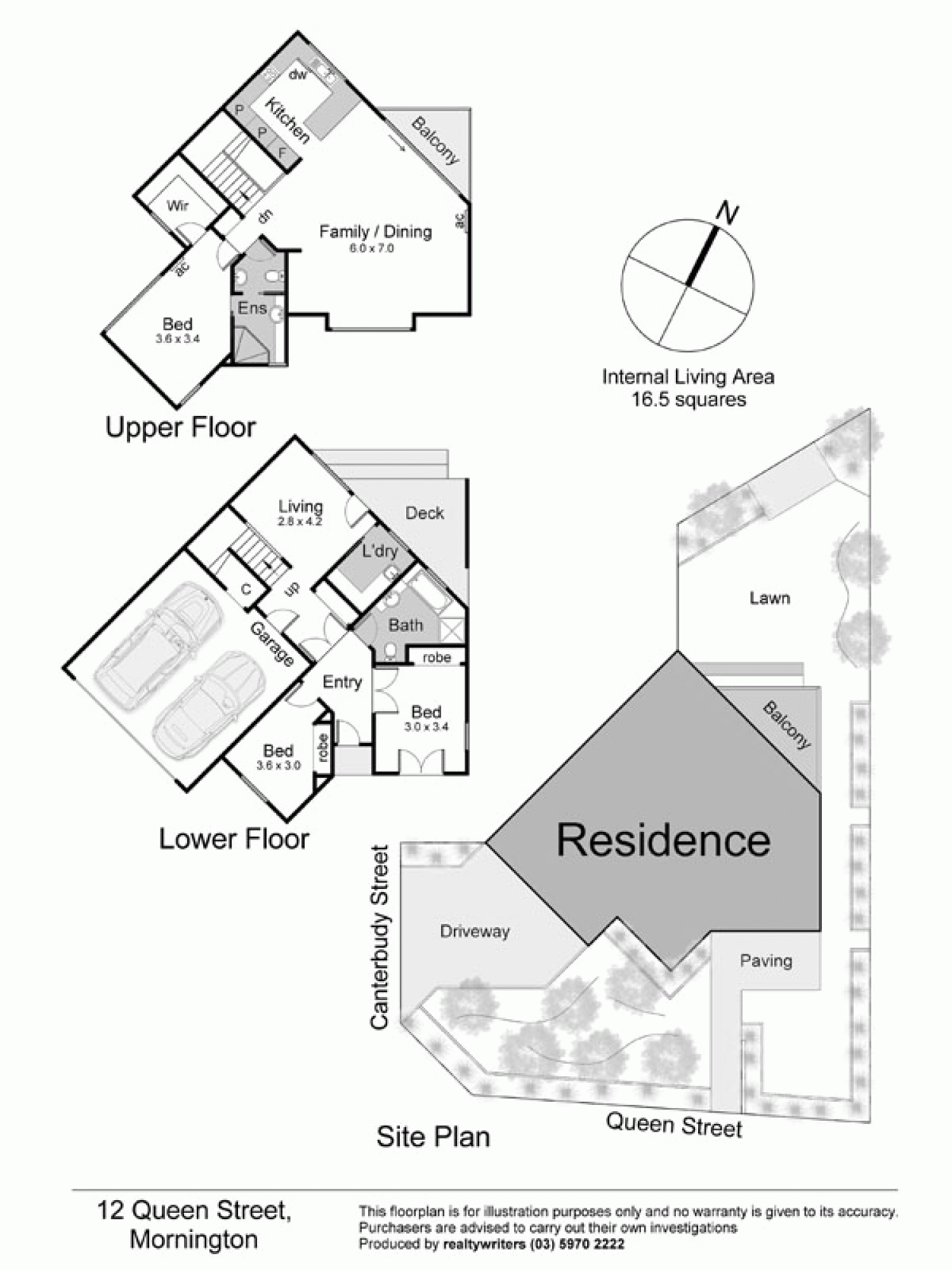 12 Queen Street, MORNINGTON VIC 3931 - Floorplan