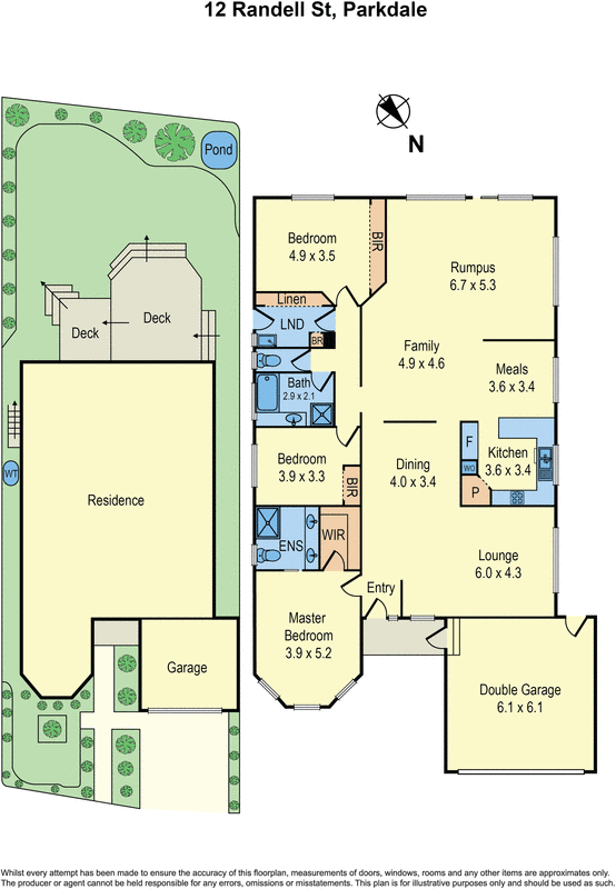 12 Randell Street, Parkdale VIC 3195 - Floorplan