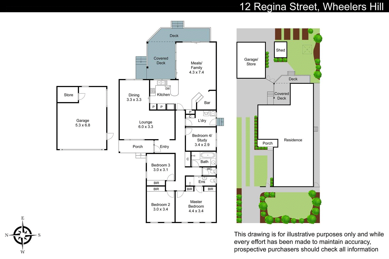 12 Regina Street, Wheelers Hill VIC 3150 - Floorplan