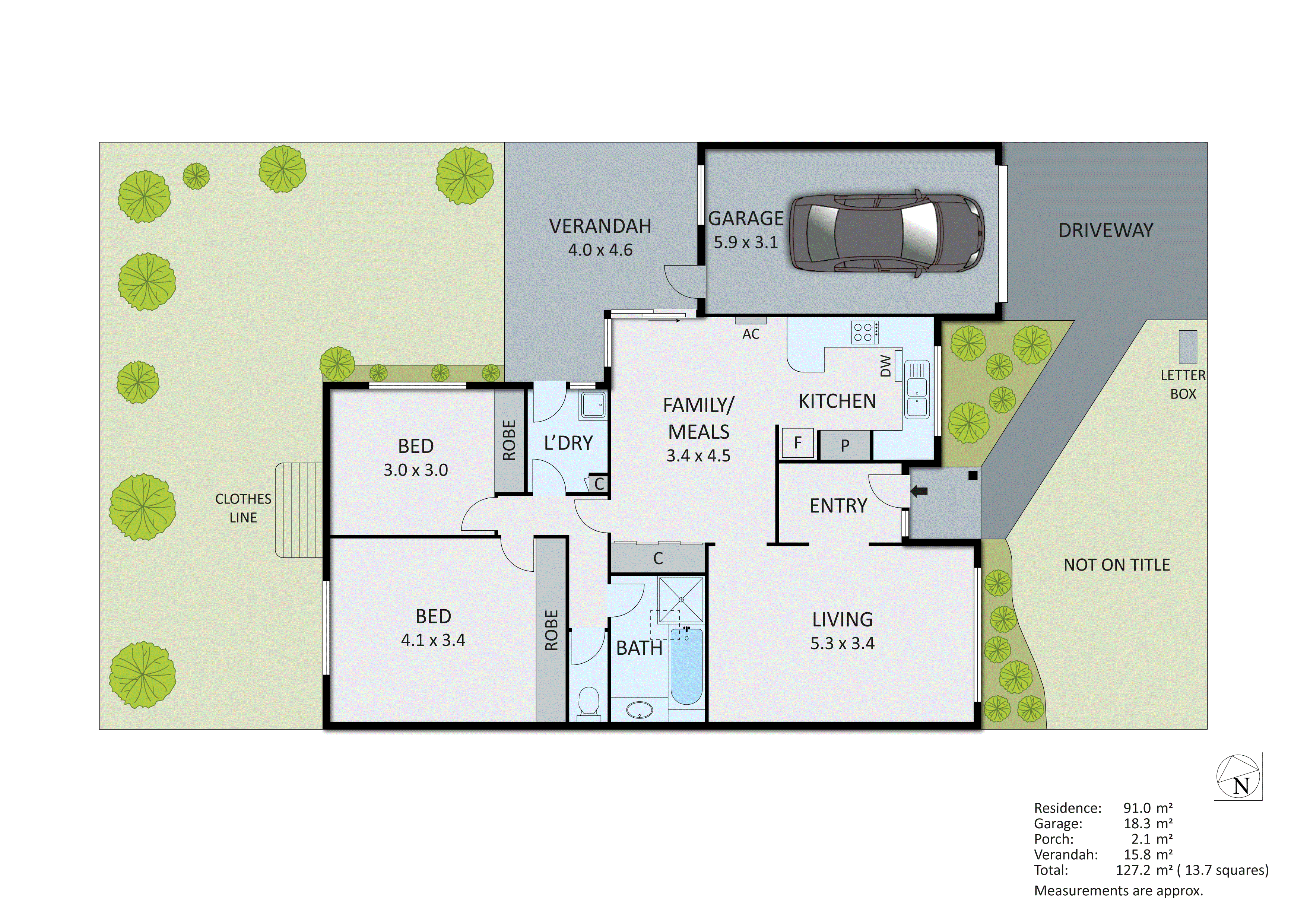 12 Ridder Court, Dingley Village VIC 3172 - Floorplan