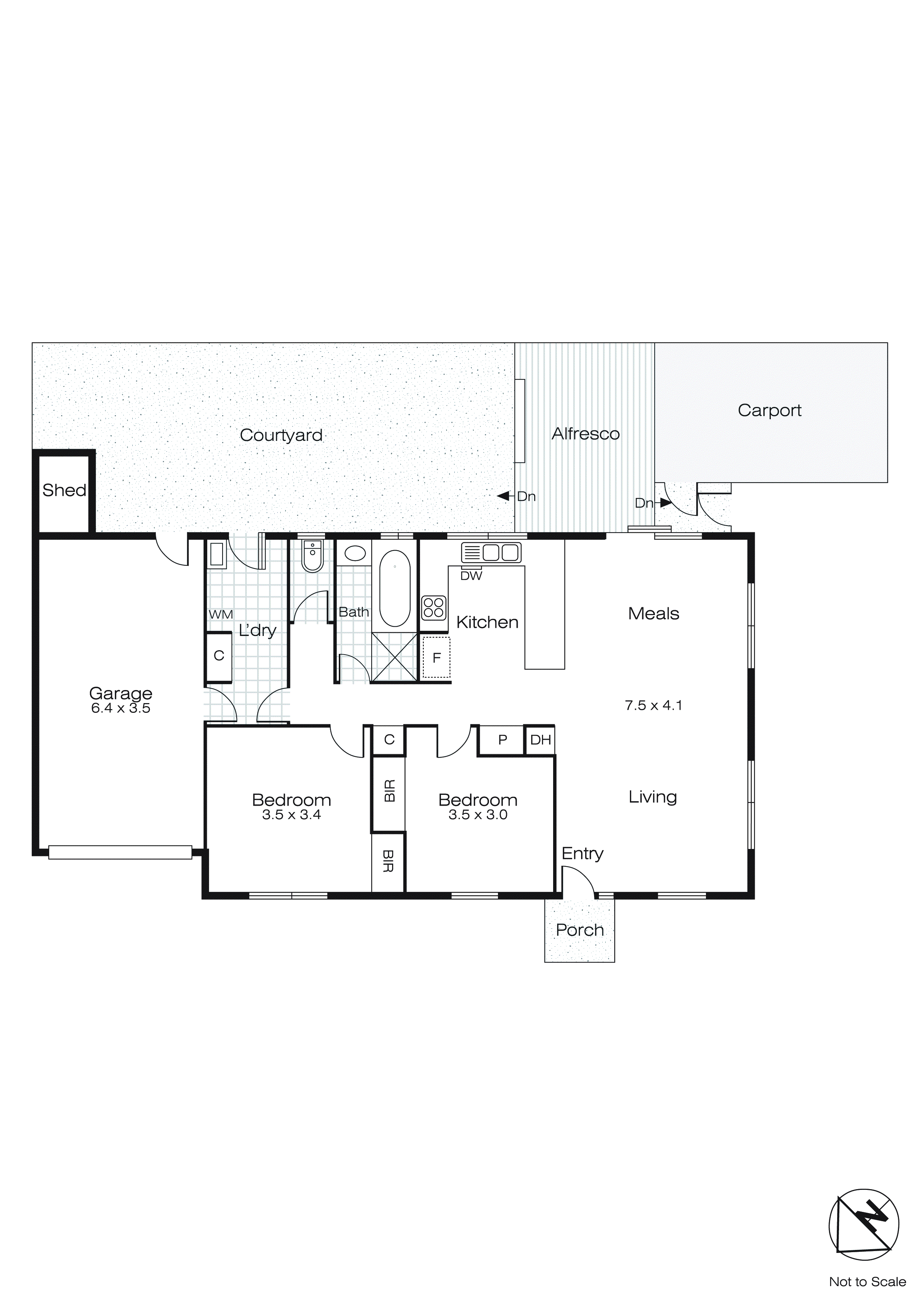 1/2 Rimmington Drive, Sebastopol VIC 3356 - Floorplan