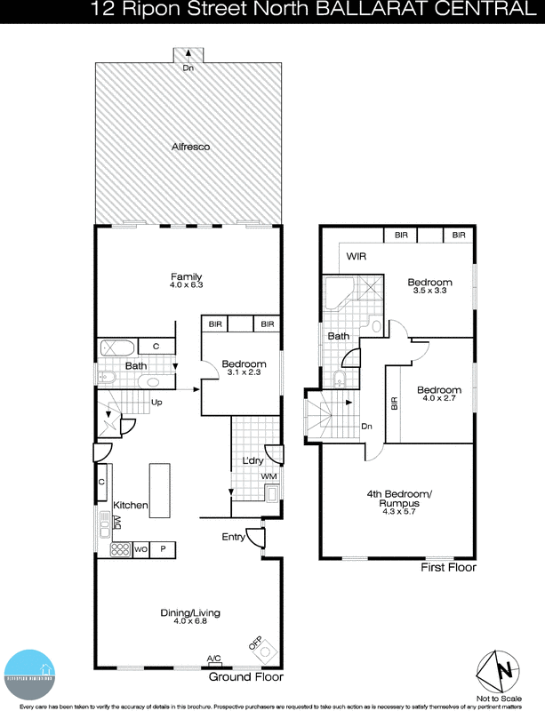 12 Ripon Street North, Ballarat VIC 3350 - Floorplan