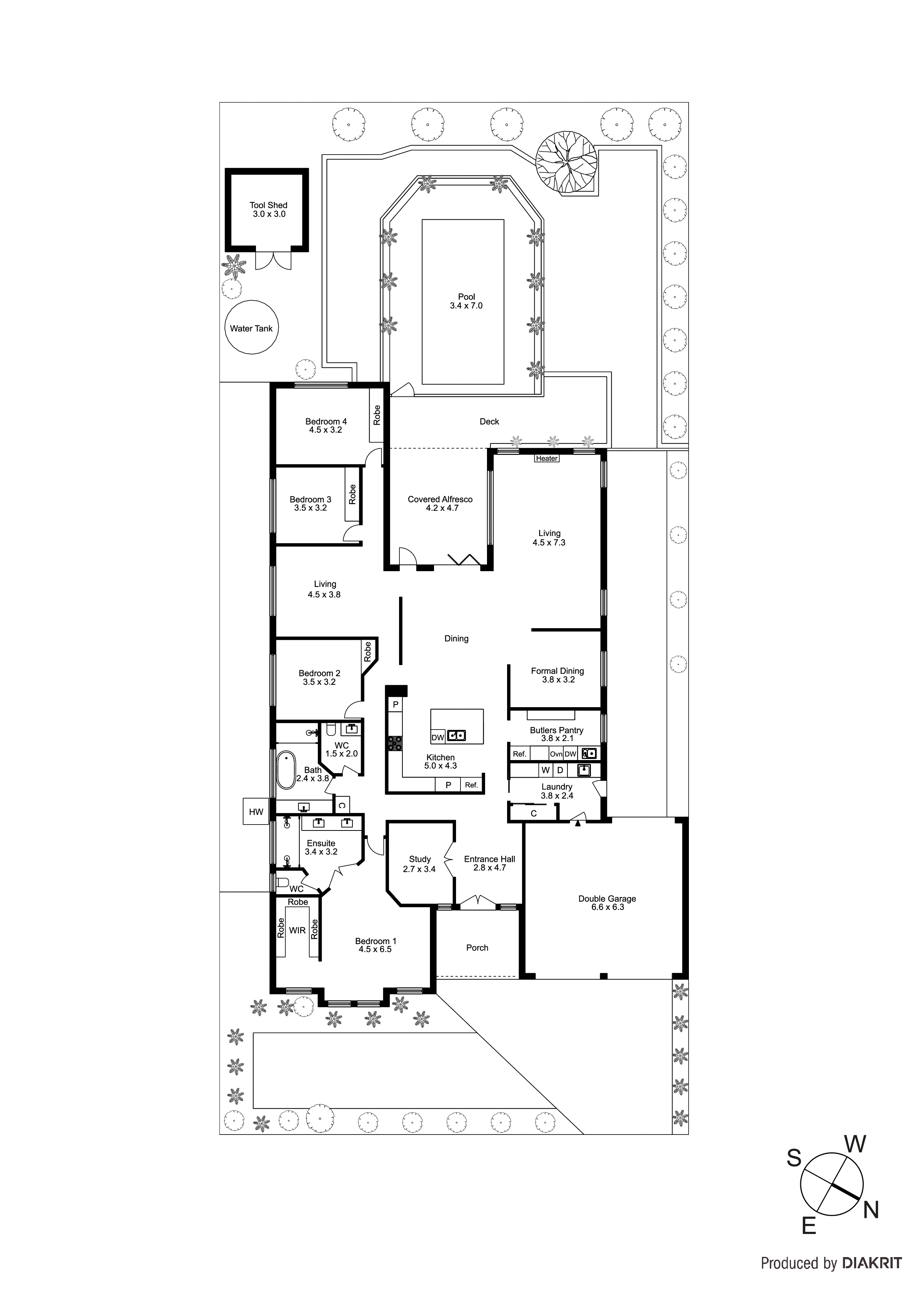 12 Riversdale Avenue, Carrum VIC 3197 - Floorplan