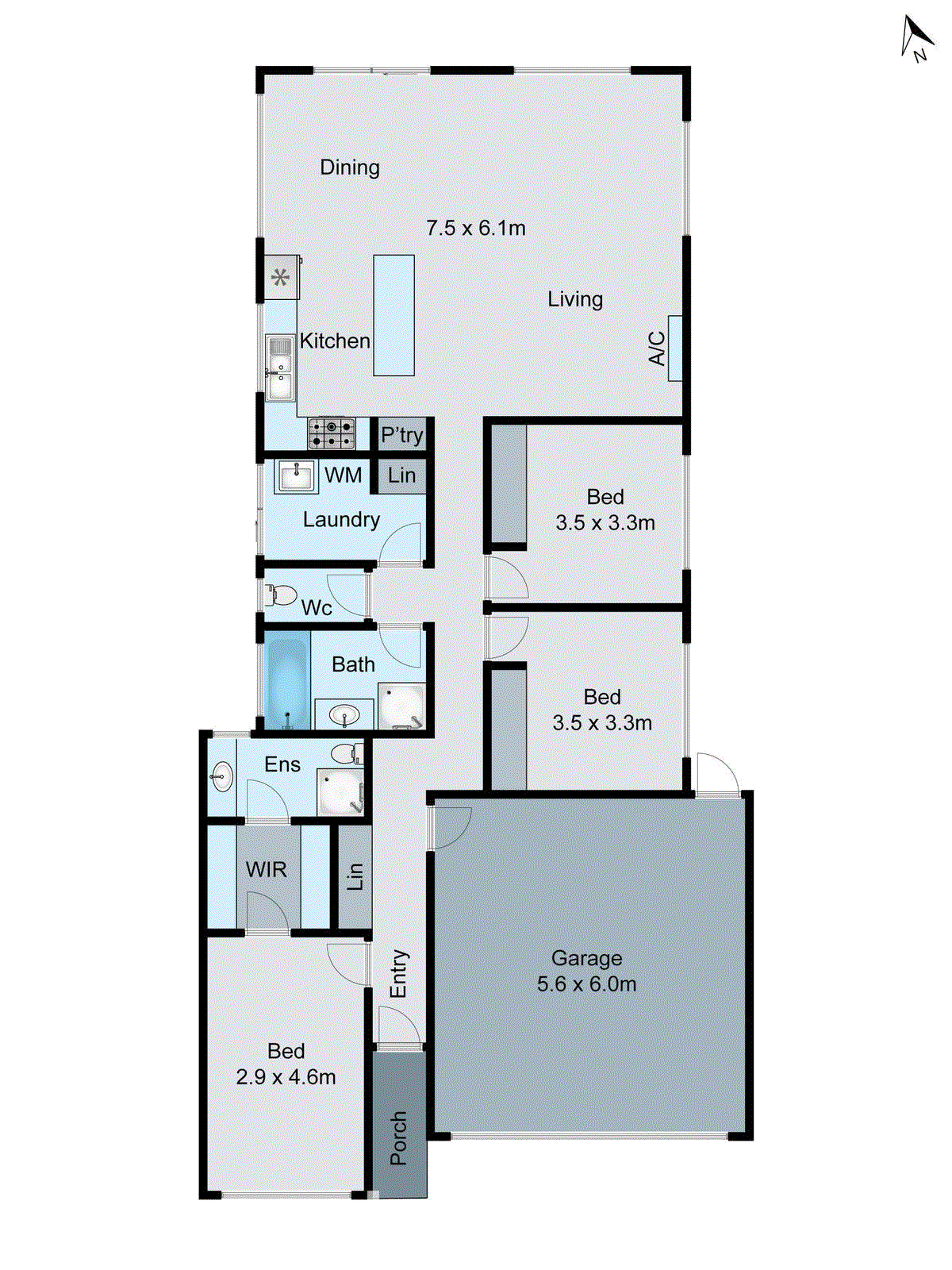 12 Roosevelt Road, Mount Duneed VIC 3217 - Floorplan