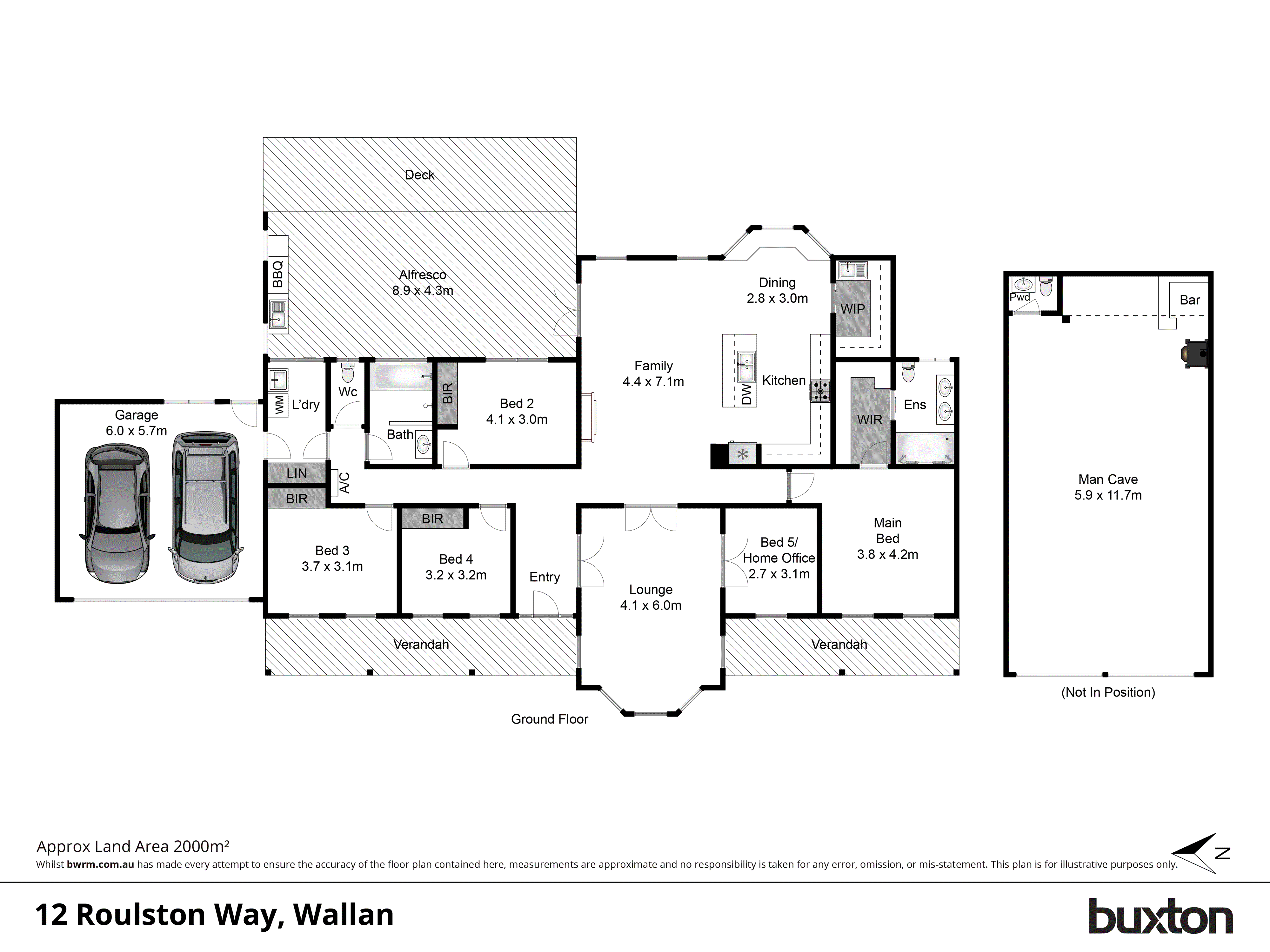 12 Roulston Way, Wallan VIC 3756 - Floorplan
