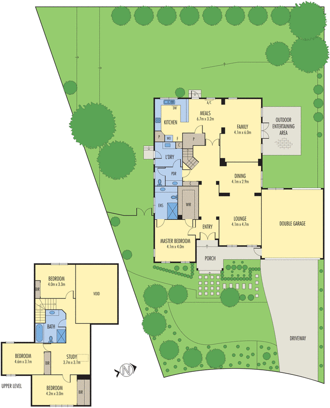 12 Russell Crescent, Mount Waverley VIC 3149 - Floorplan