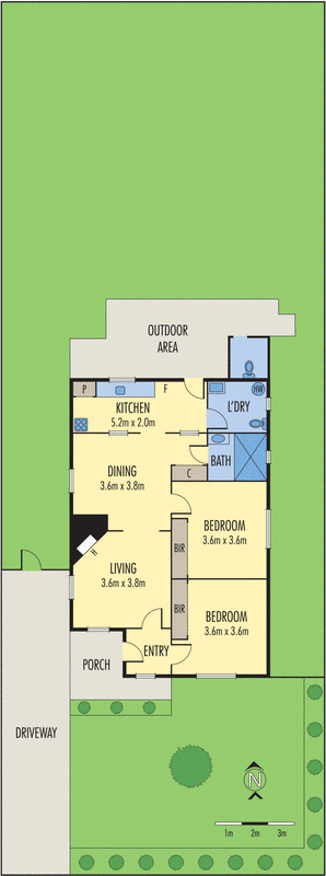 12 Rutland Street, Newtown VIC 3220 - Floorplan