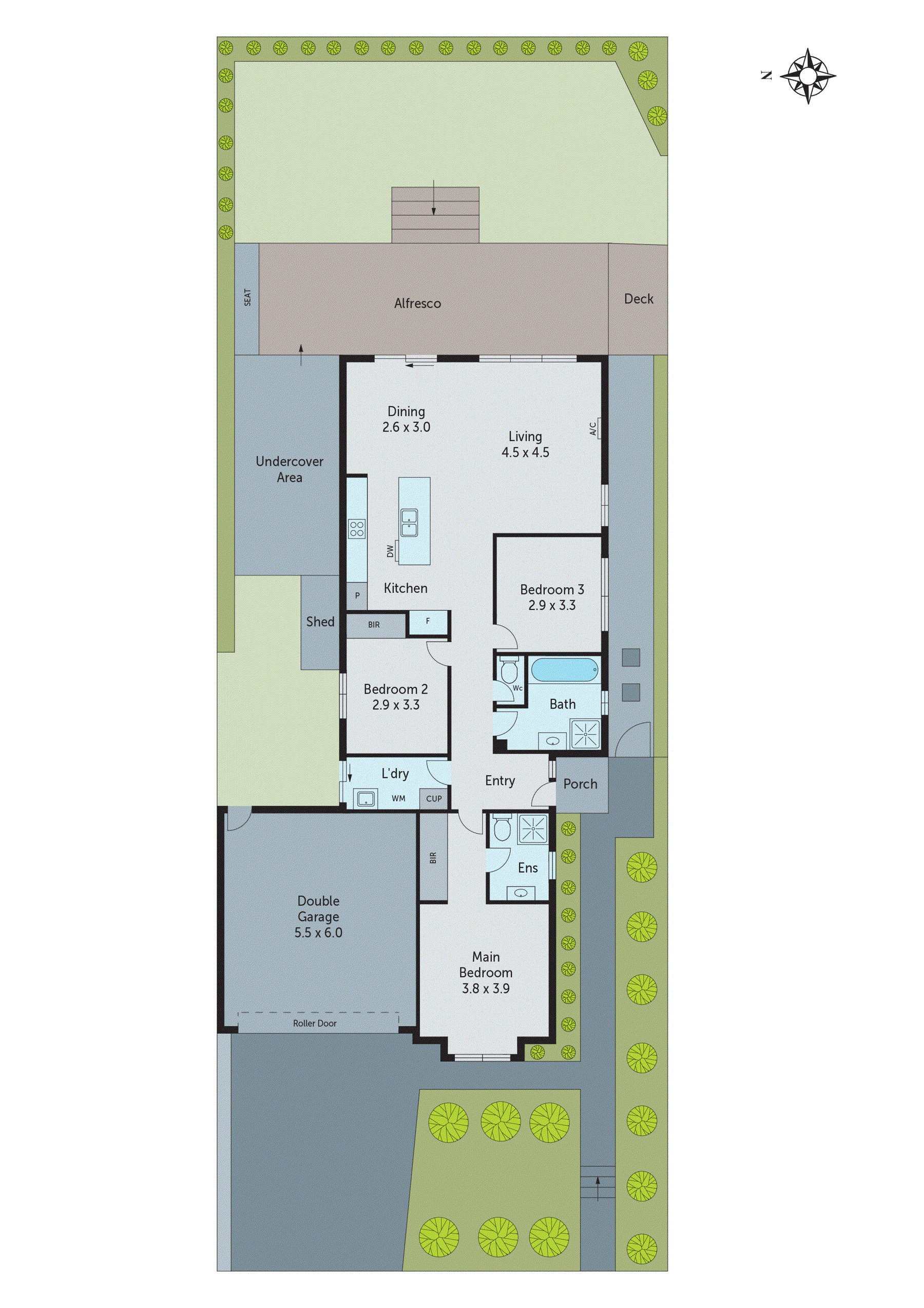 12 Sandridge Street, Leopold VIC 3224 - Floorplan