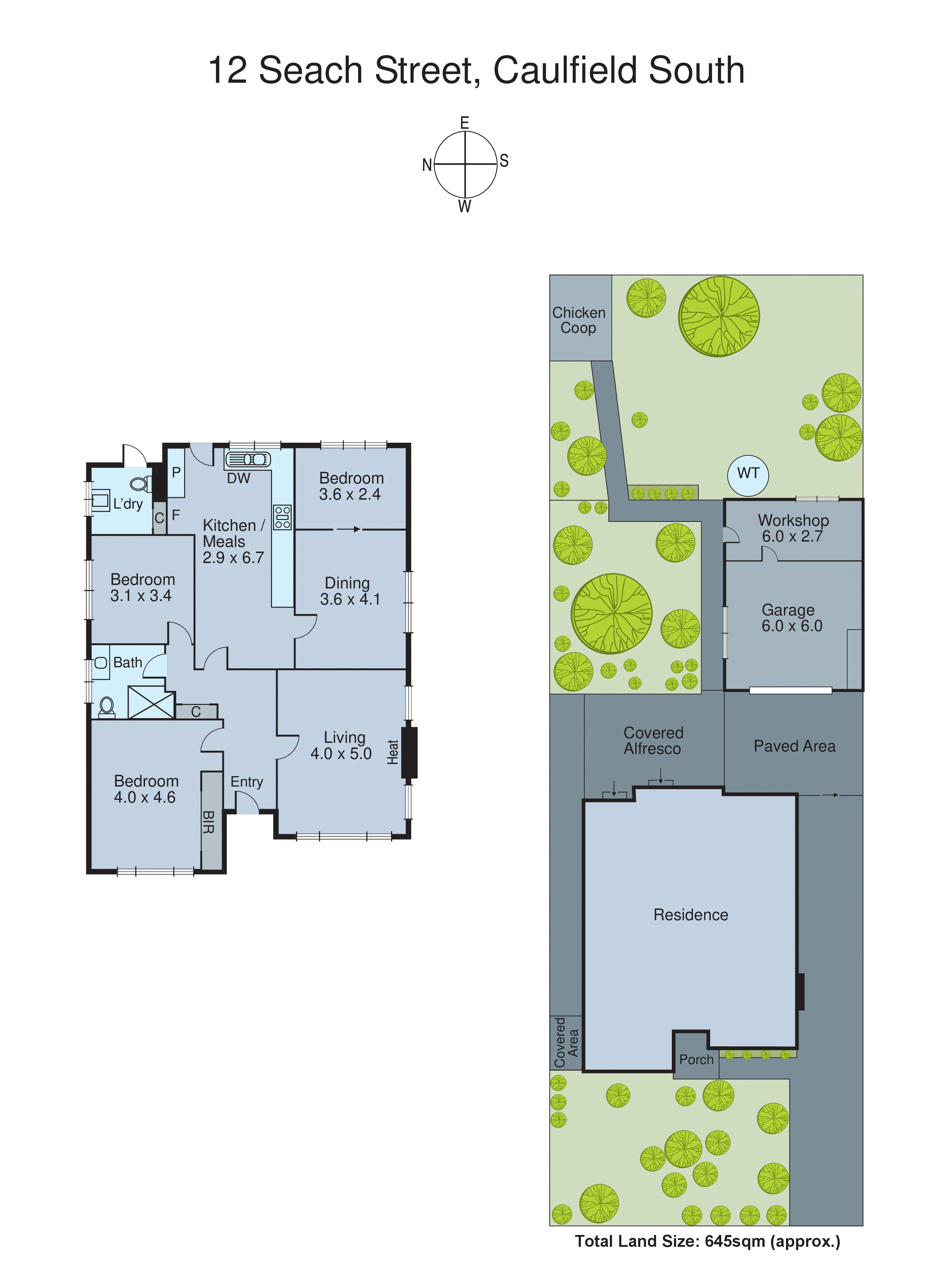12 Seach Street, Caulfield South VIC 3162 - Floorplan
