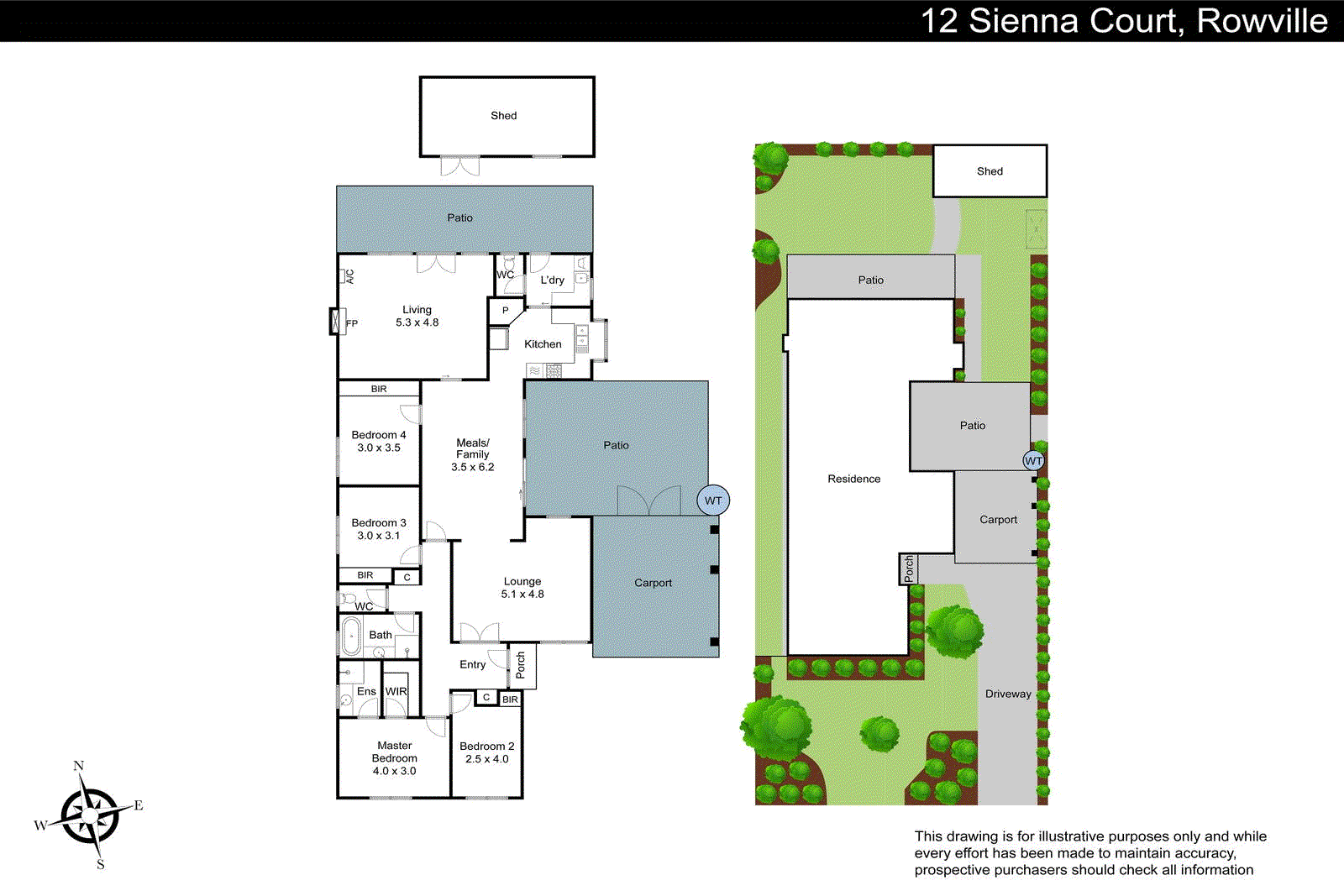 12 Sienna Court, Rowville VIC 3178 - Floorplan